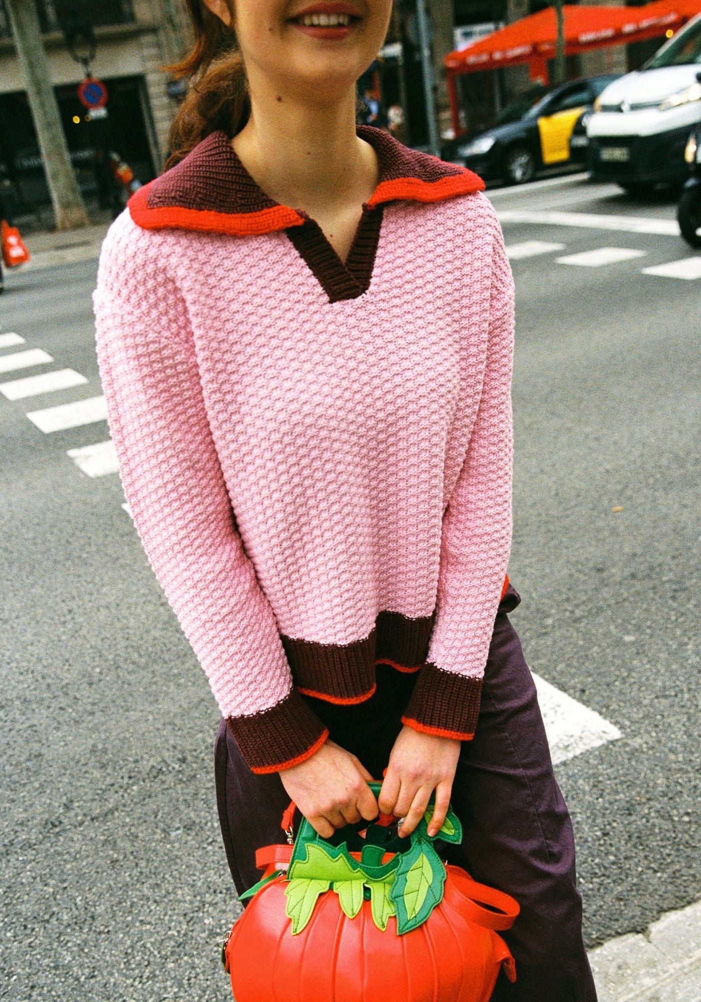 Pink Match Sweater