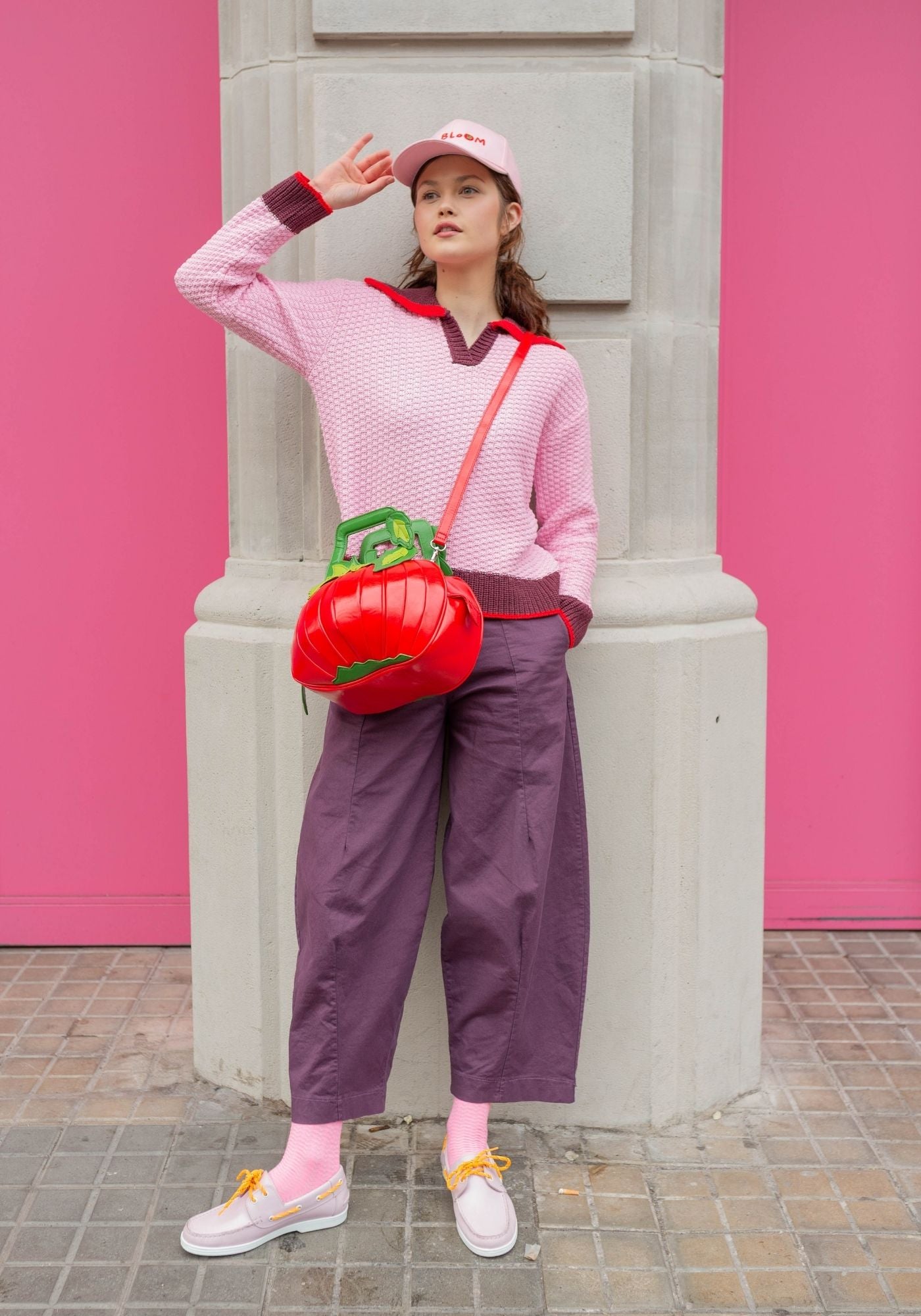 Pink Match Sweater