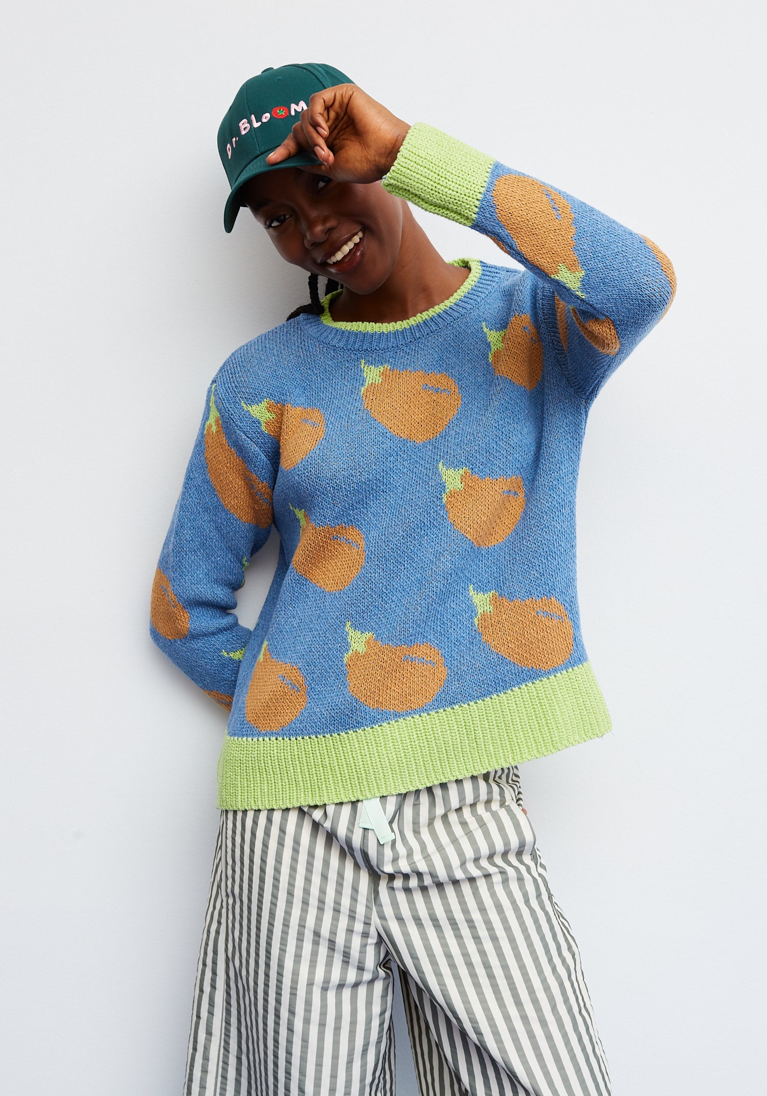 Blue Melanzane Sweater
