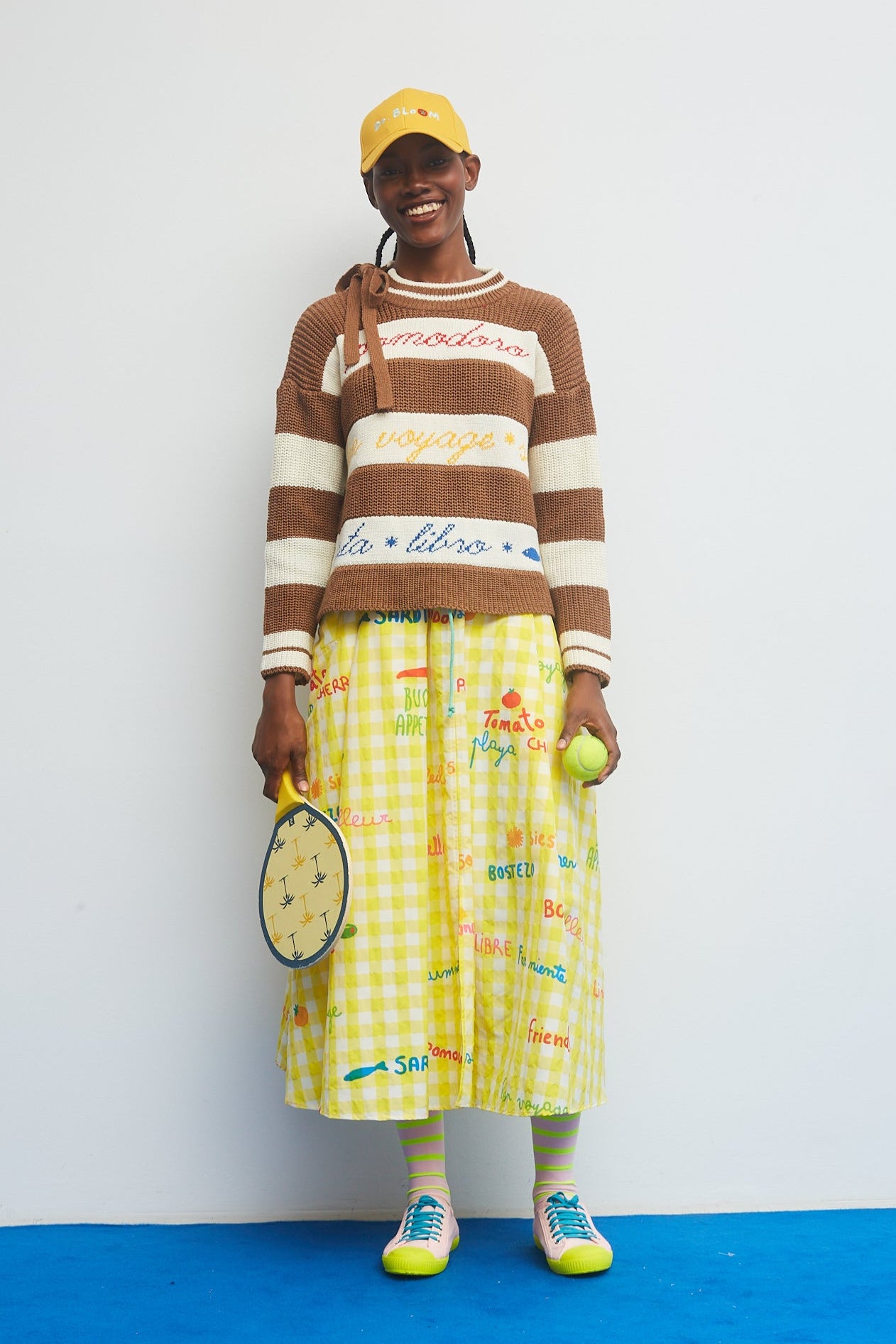 Falda Jaleo Amarillo