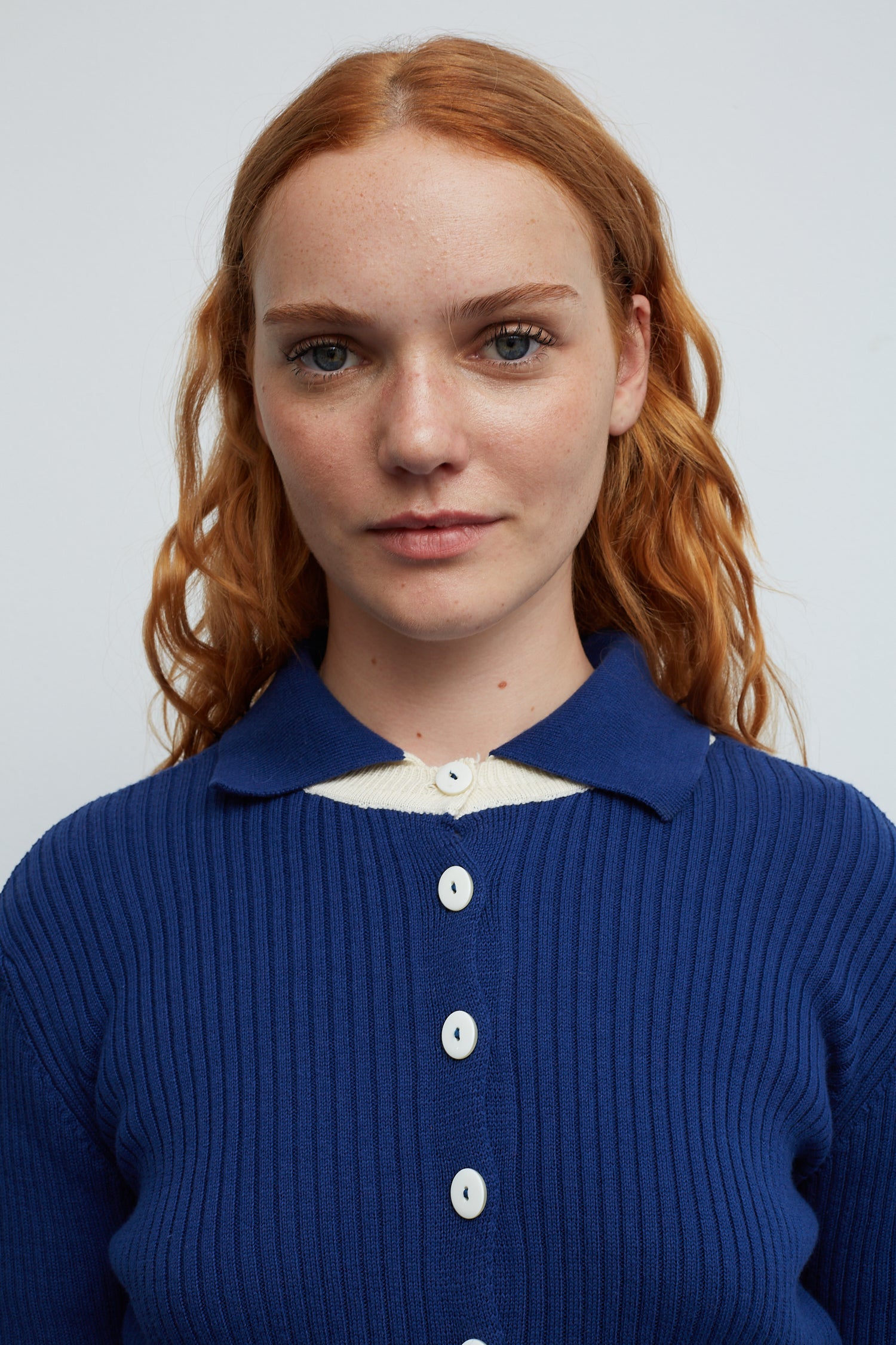 Cardigan Gaseosa Azul