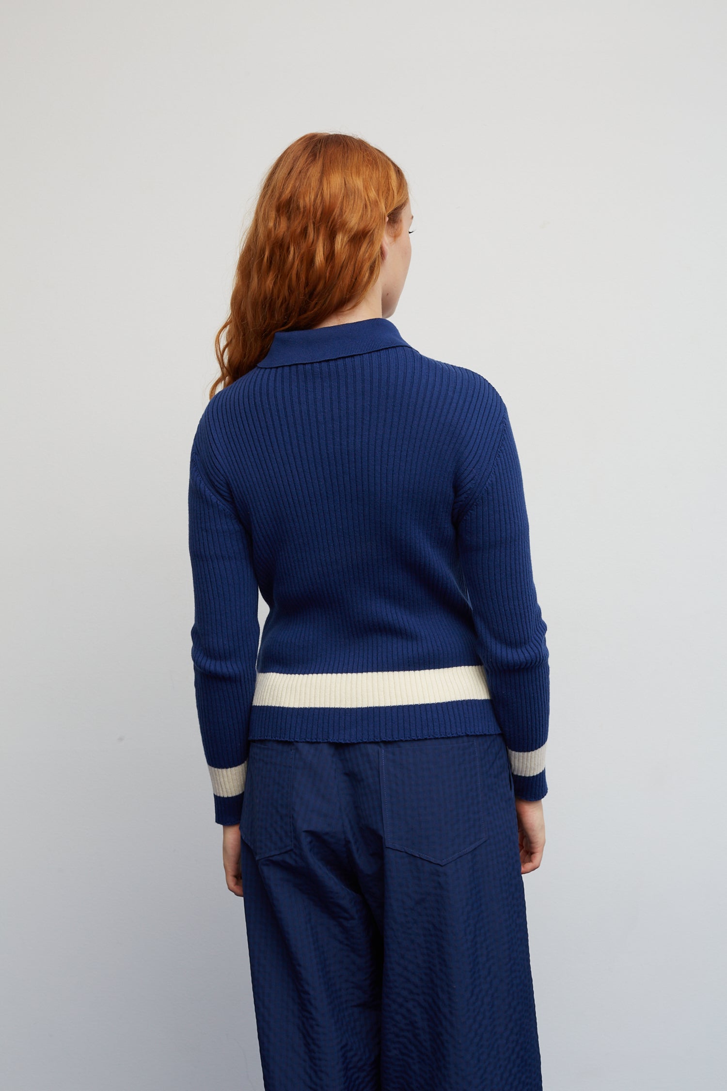 Cardigan Gaseosa Azul