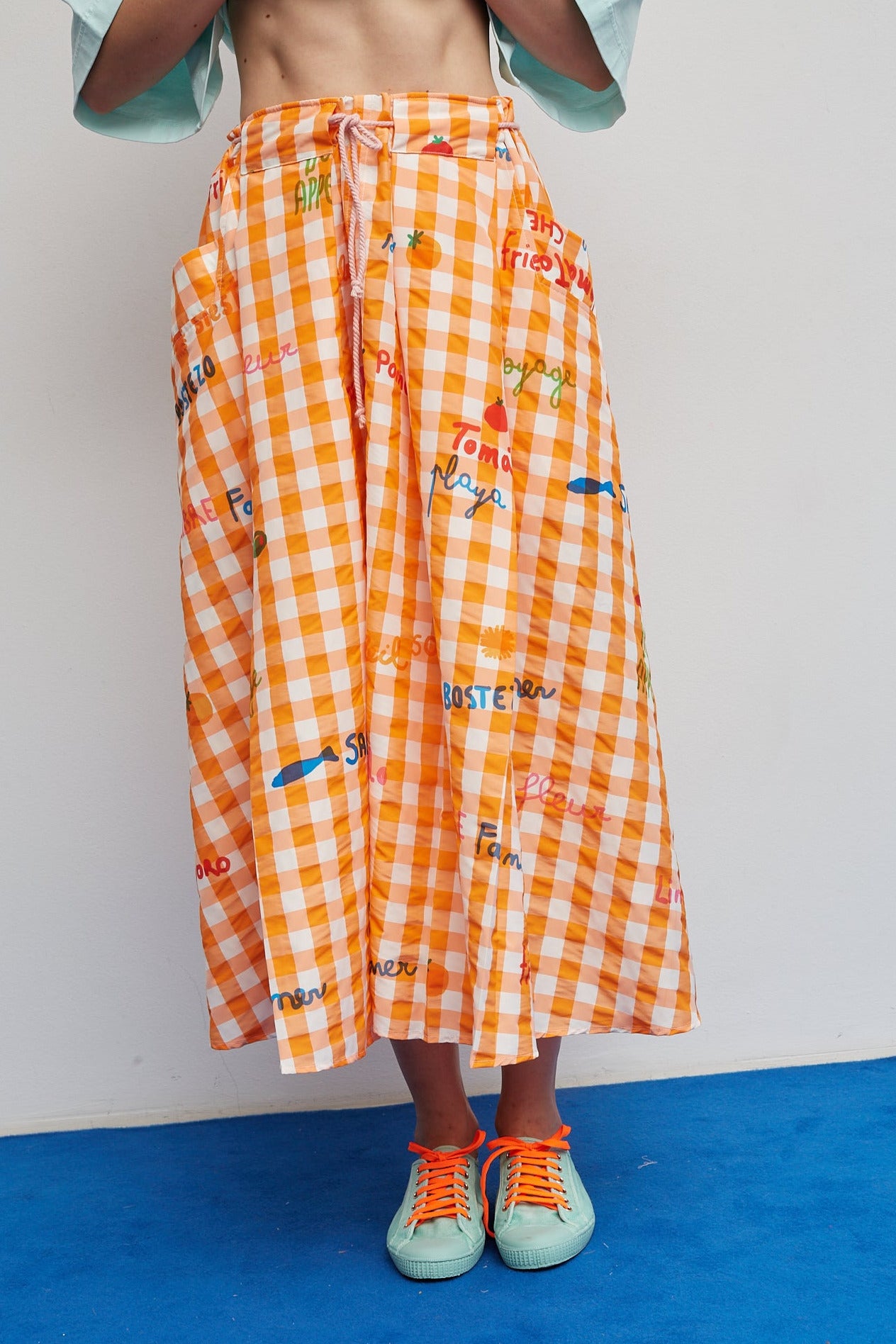 Orange Jaleo Skirt