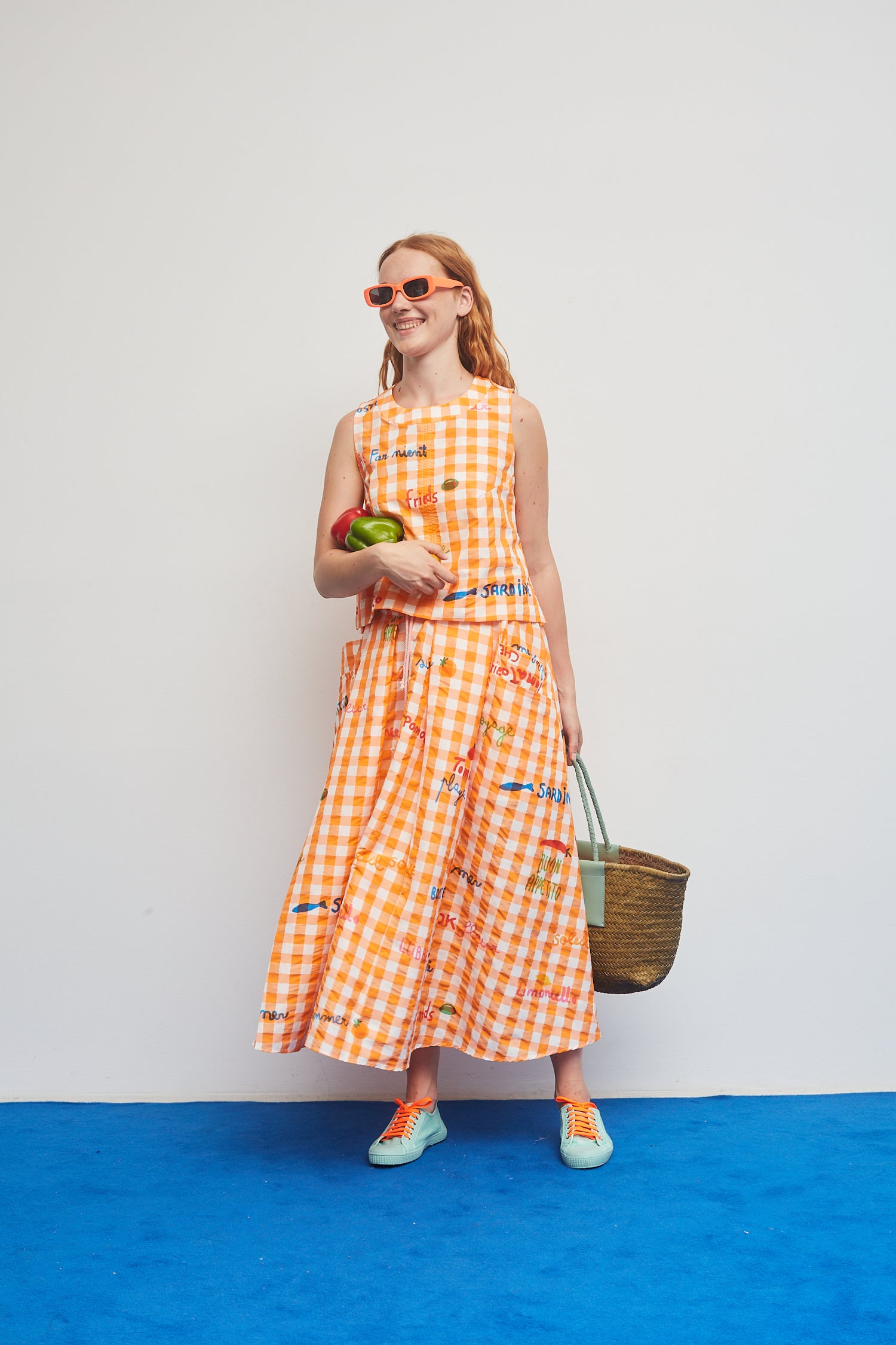 Orange Jaleo Skirt