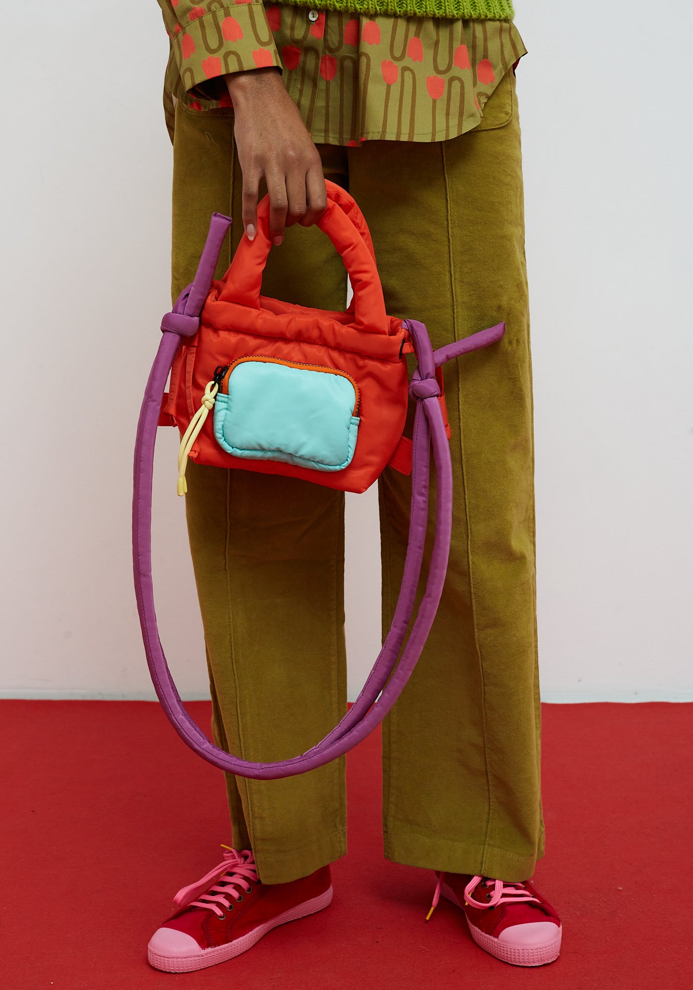 Orange Flip Bag