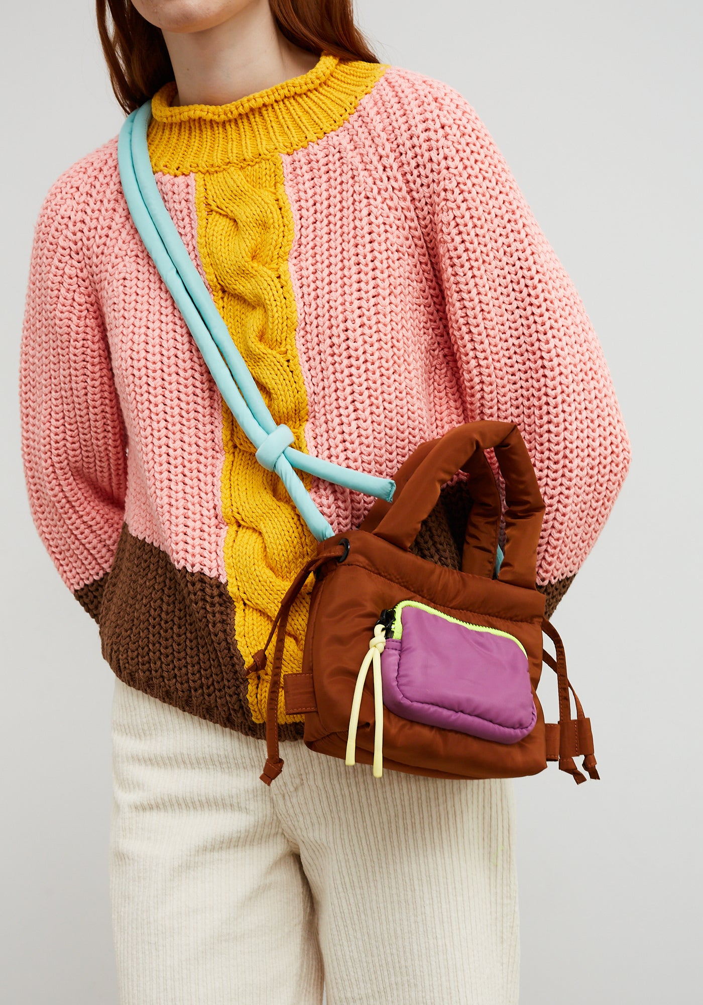 Brown Flip Bag