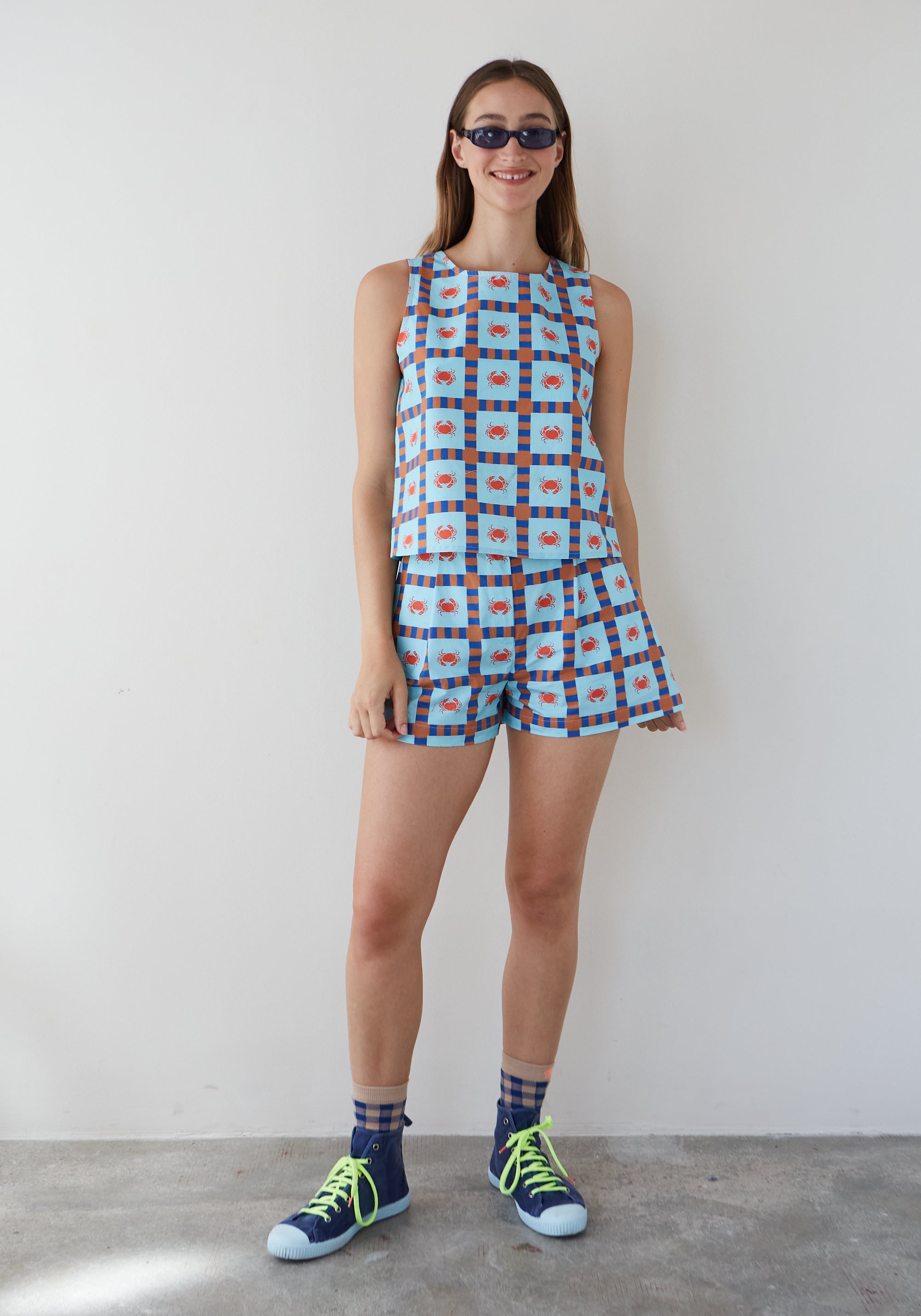 Pantalon Short Star Azul