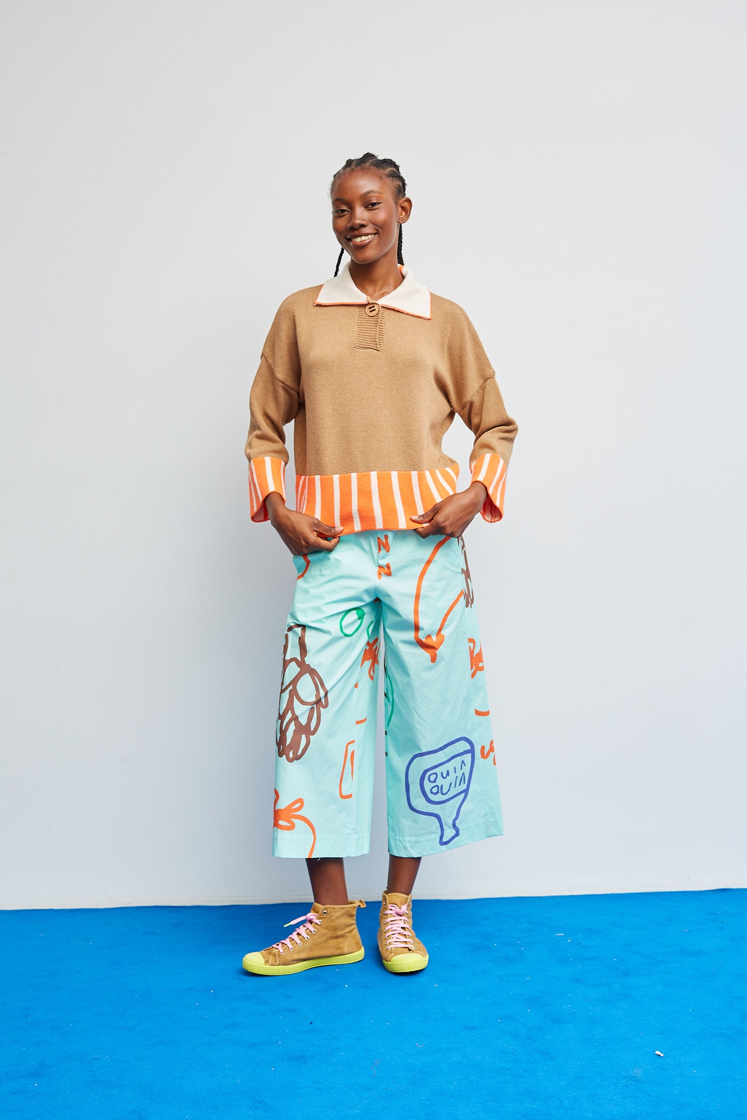 Camel Grissini Sweater