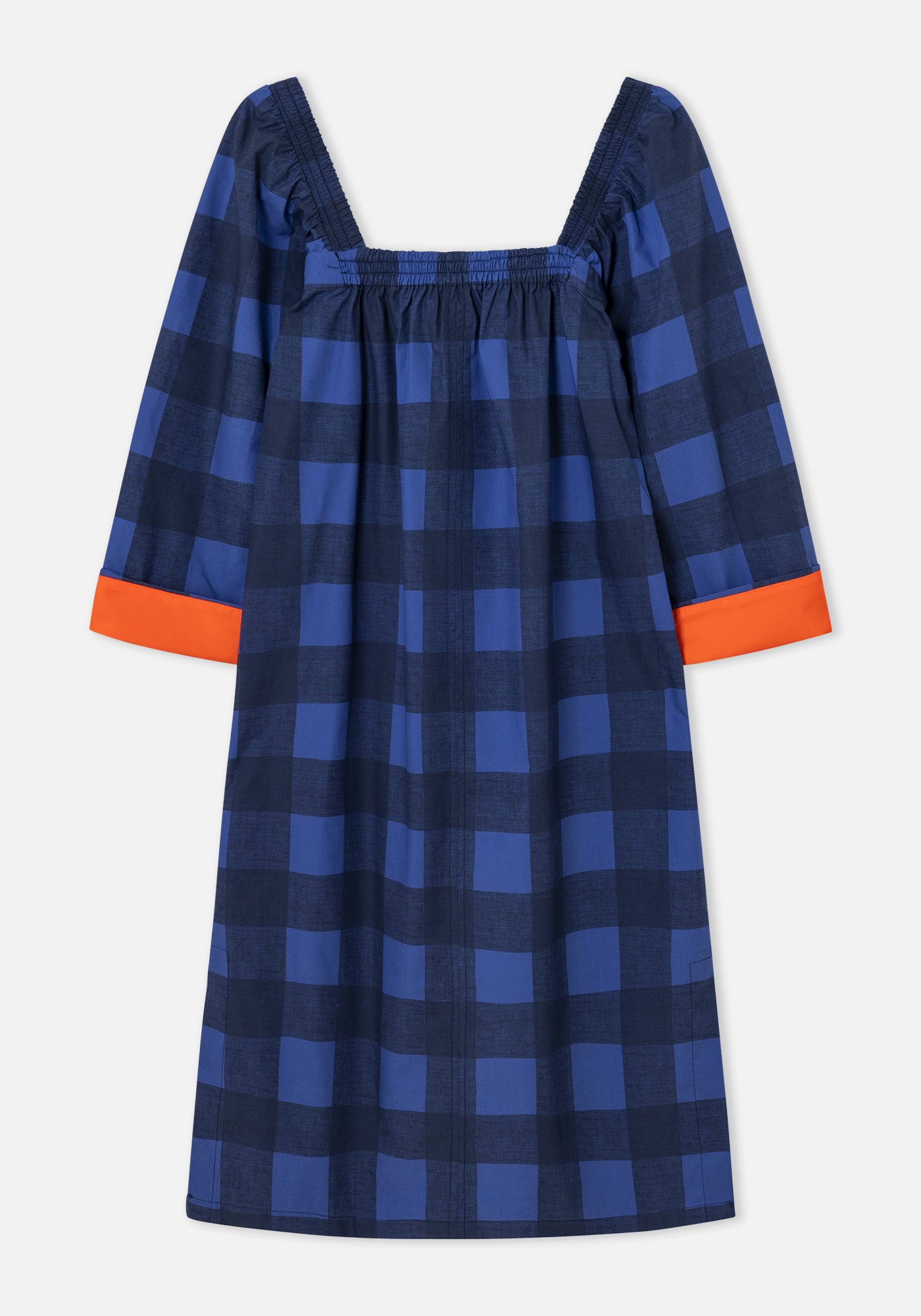 Vestido Sorbete Azul Vichy