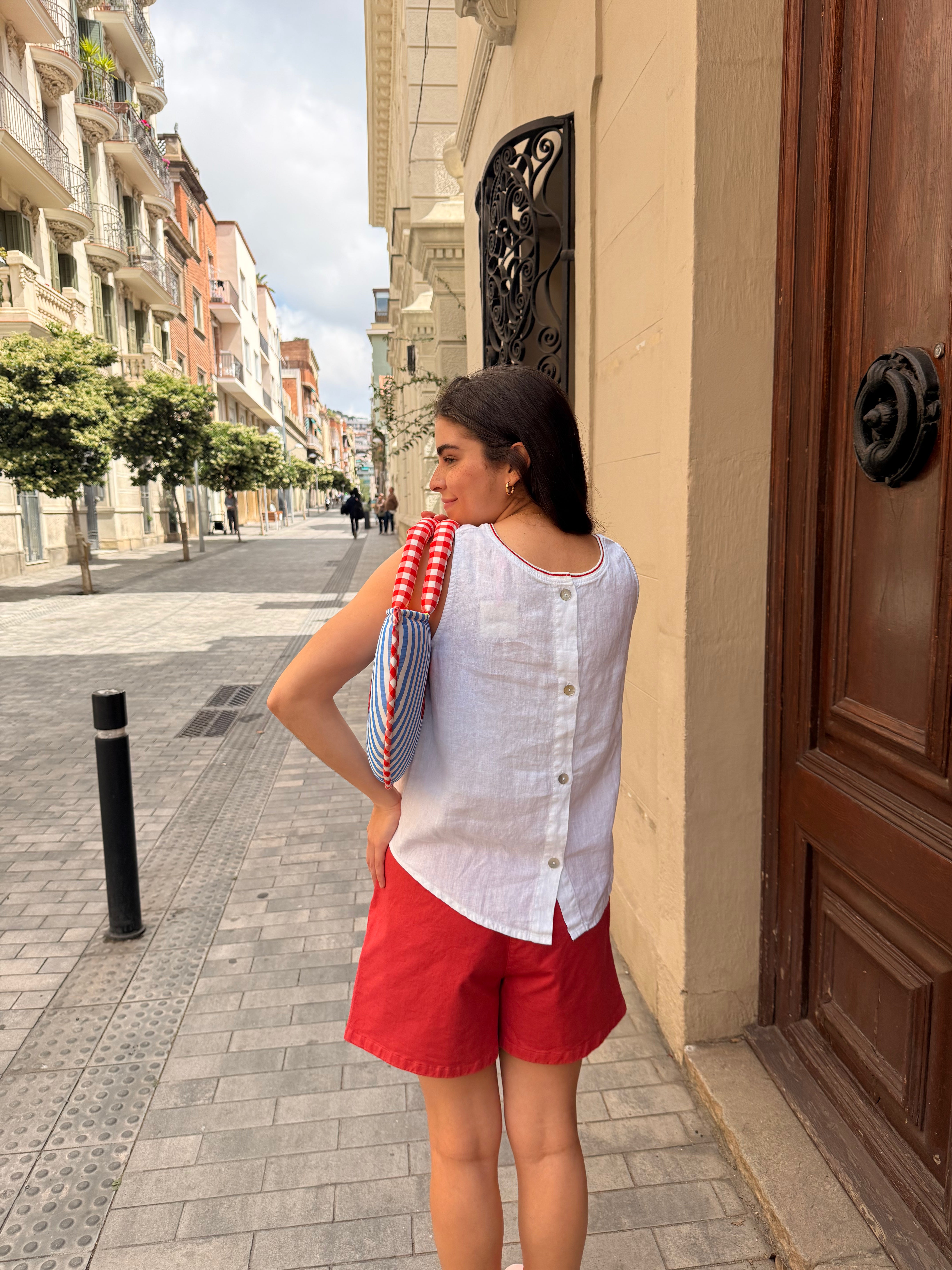 Cuerpo Ana lino Blanco