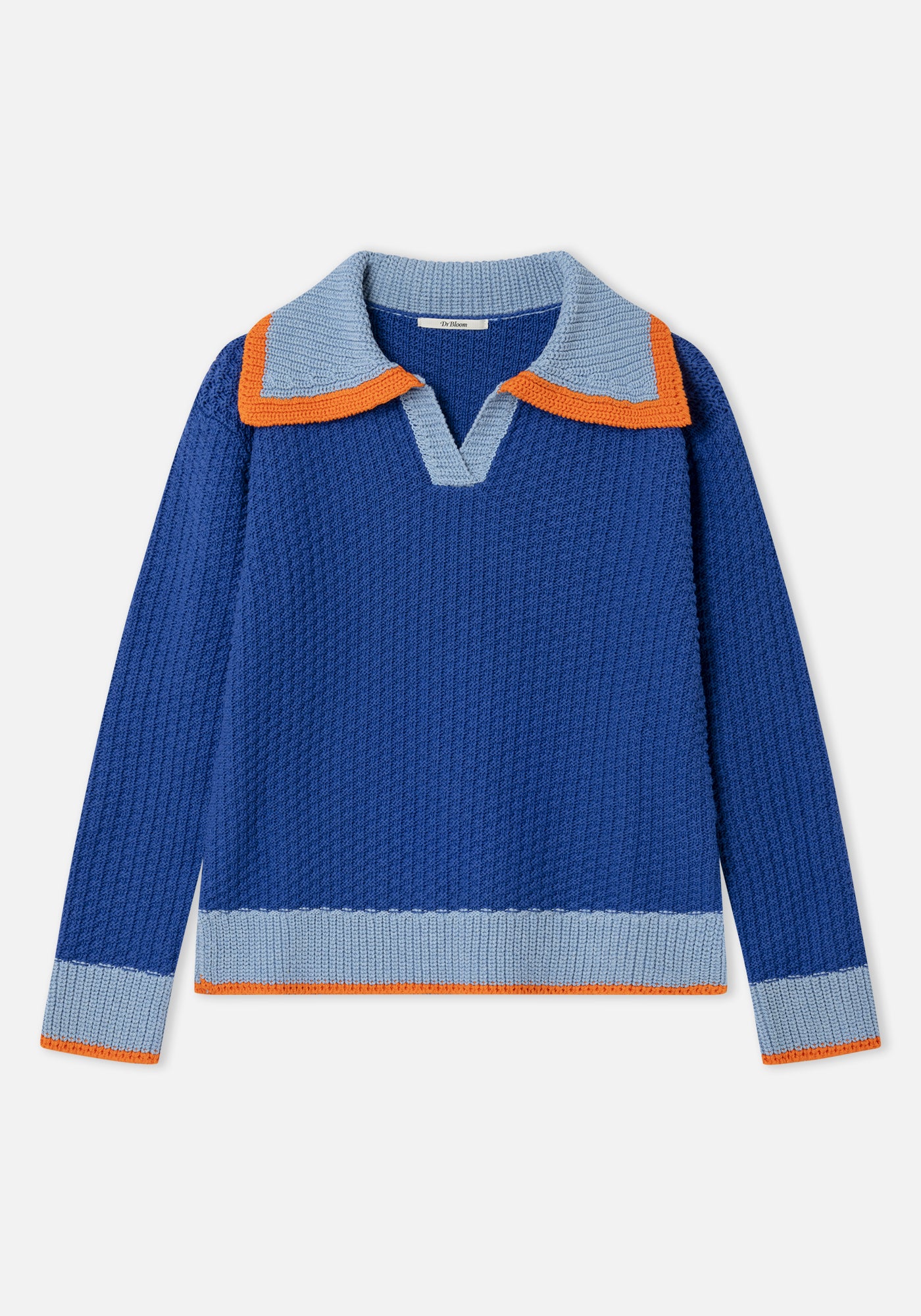 Blue Match Sweater