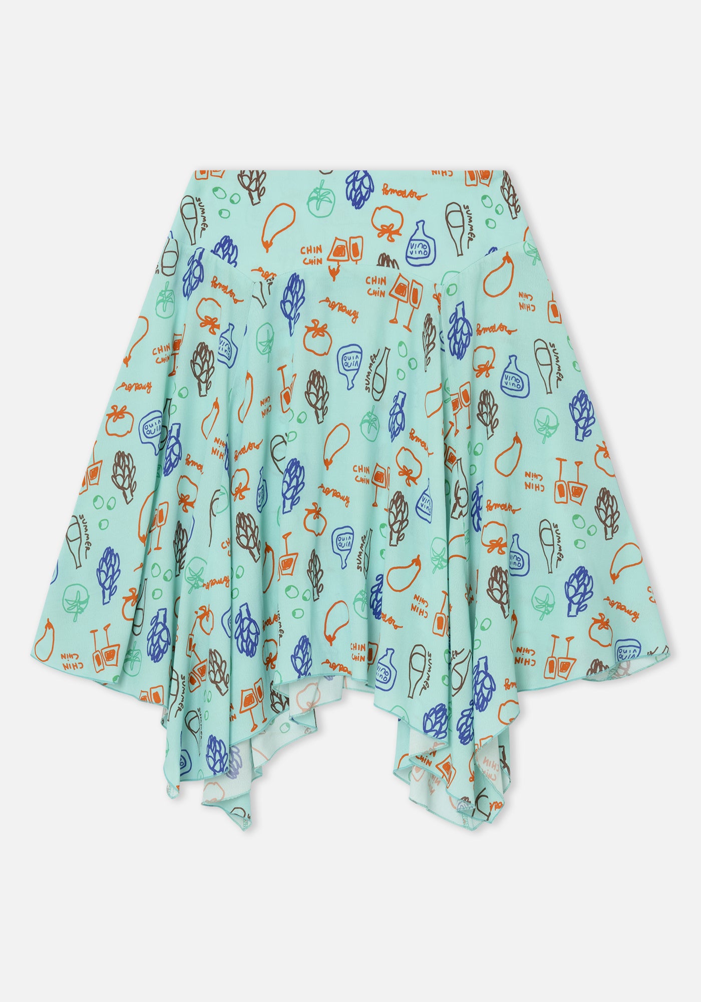 Aqua Feria Skirt