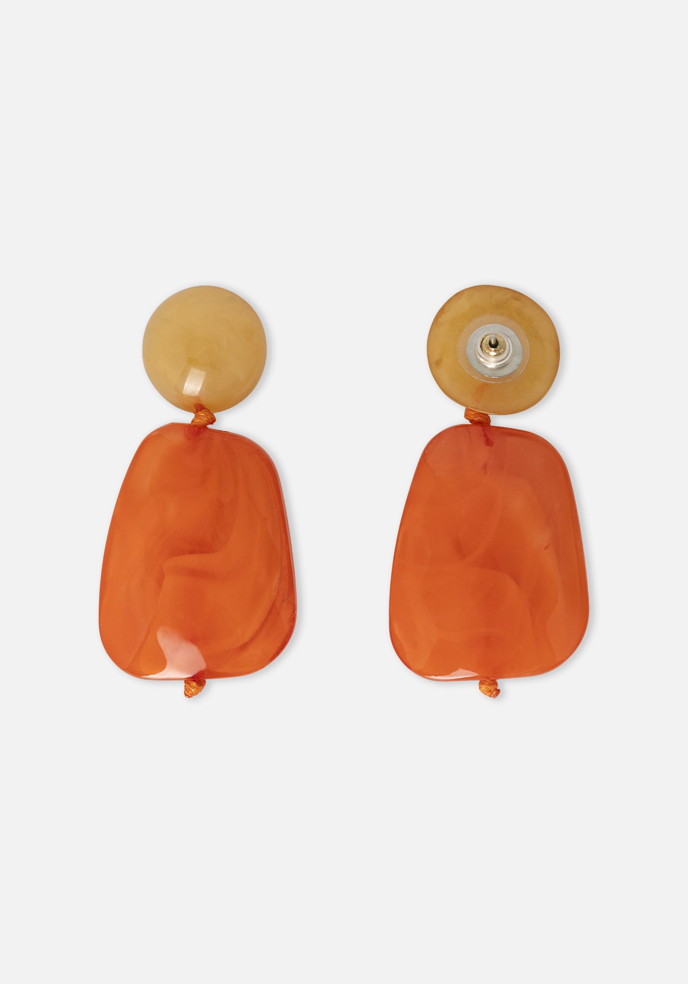 Pendiente Piedra Naranja