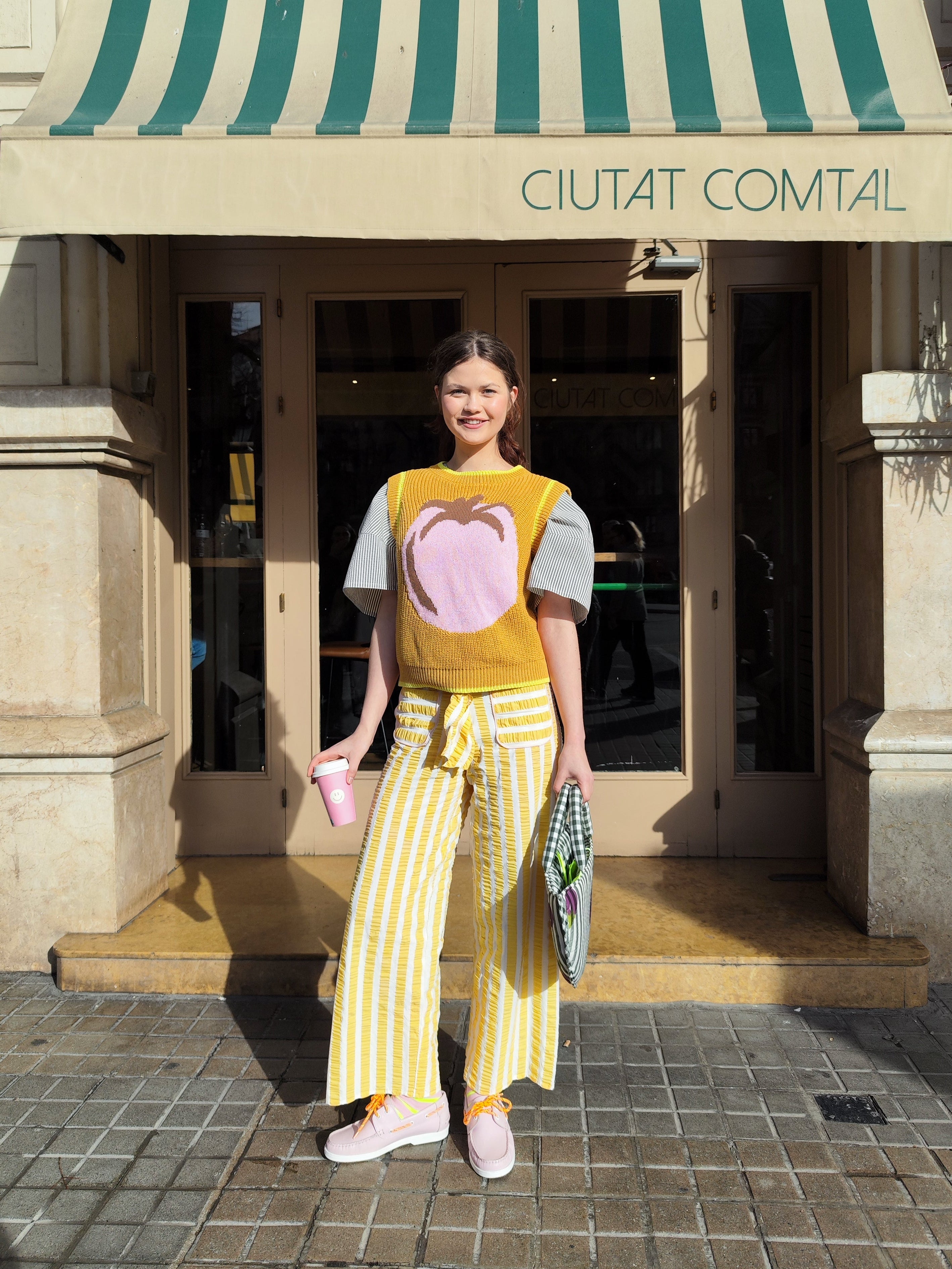 Pantalón Lazo Amarillo