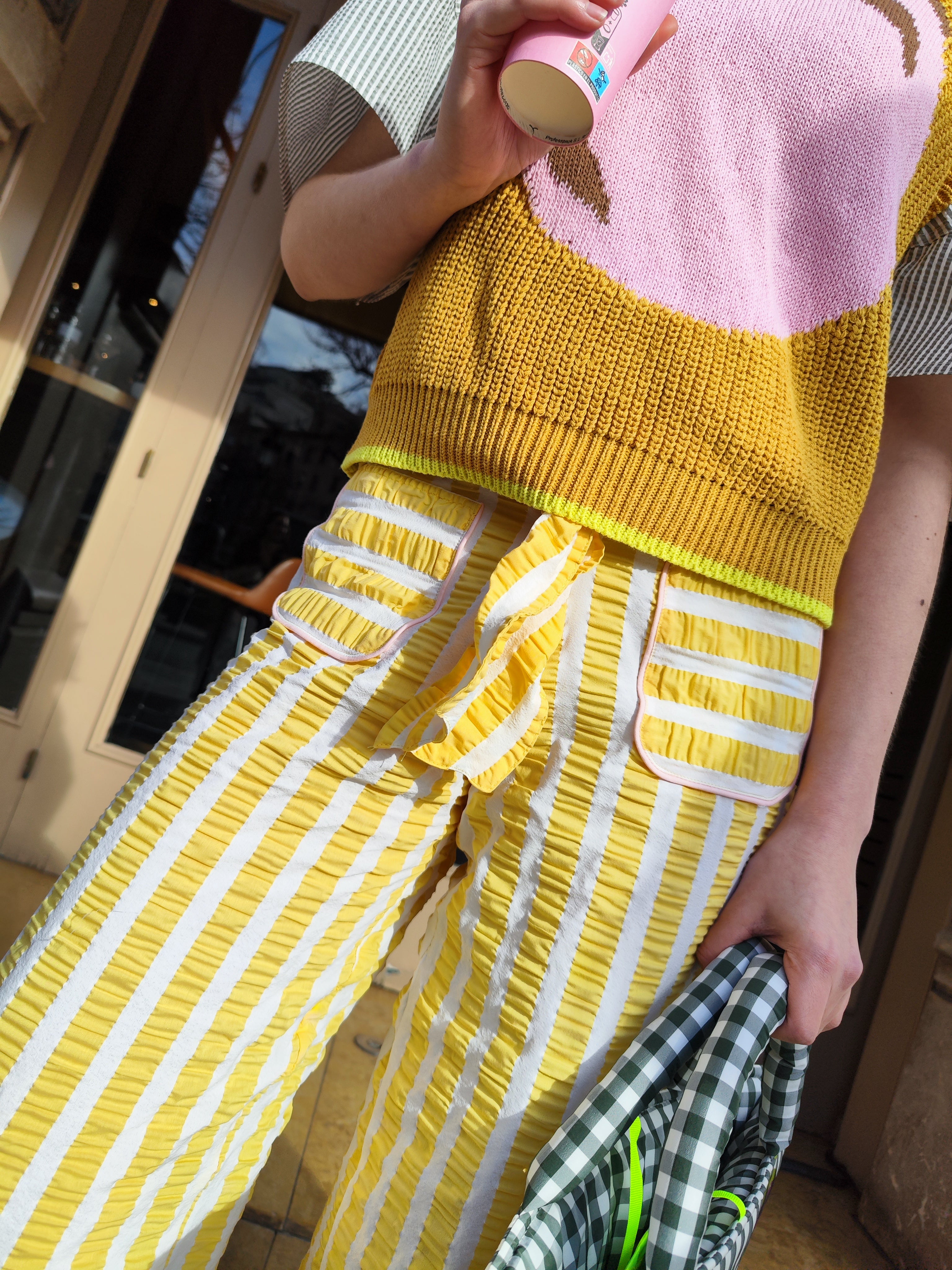 Pantalón Lazo Amarillo