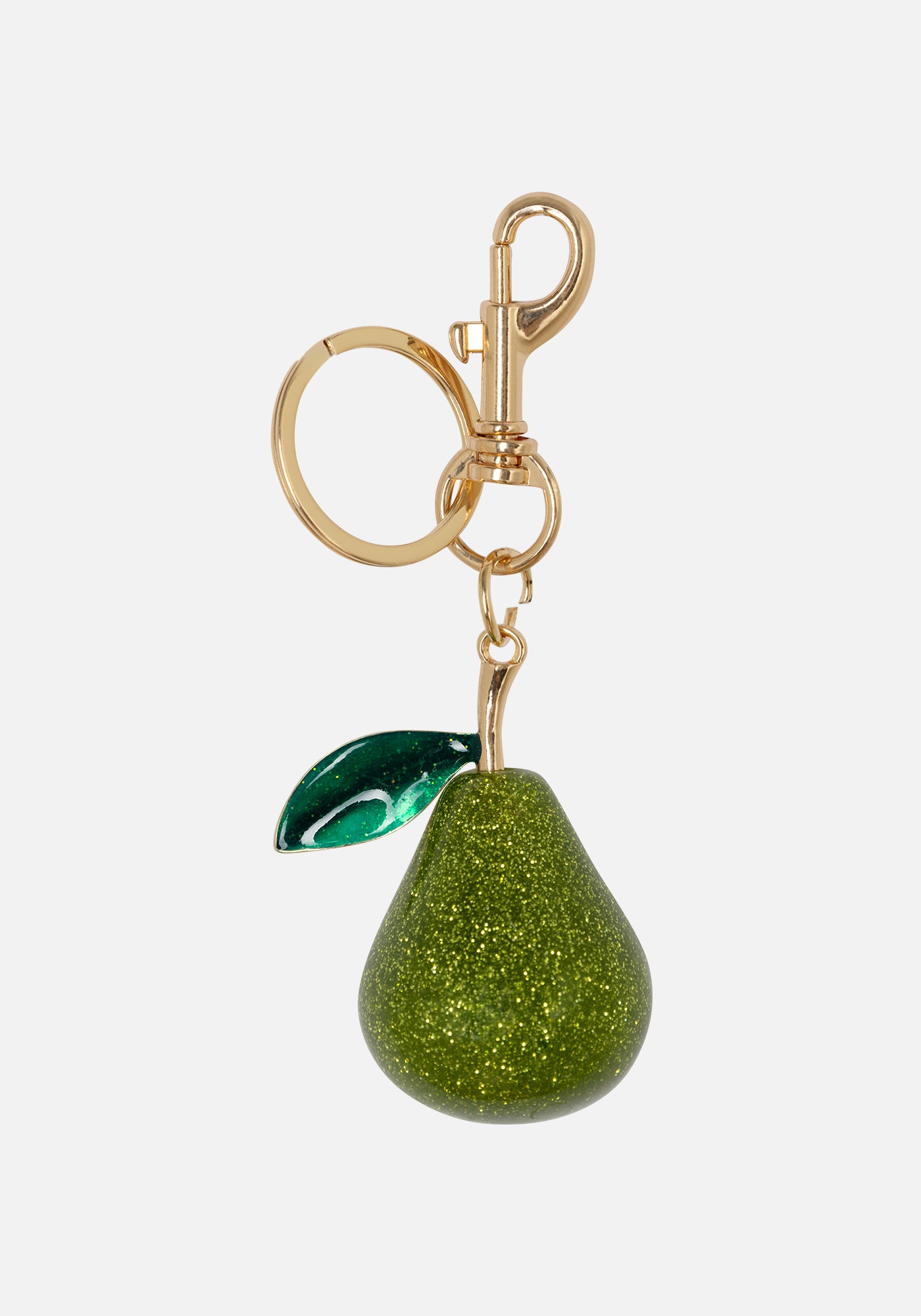 Green Pear Keychain