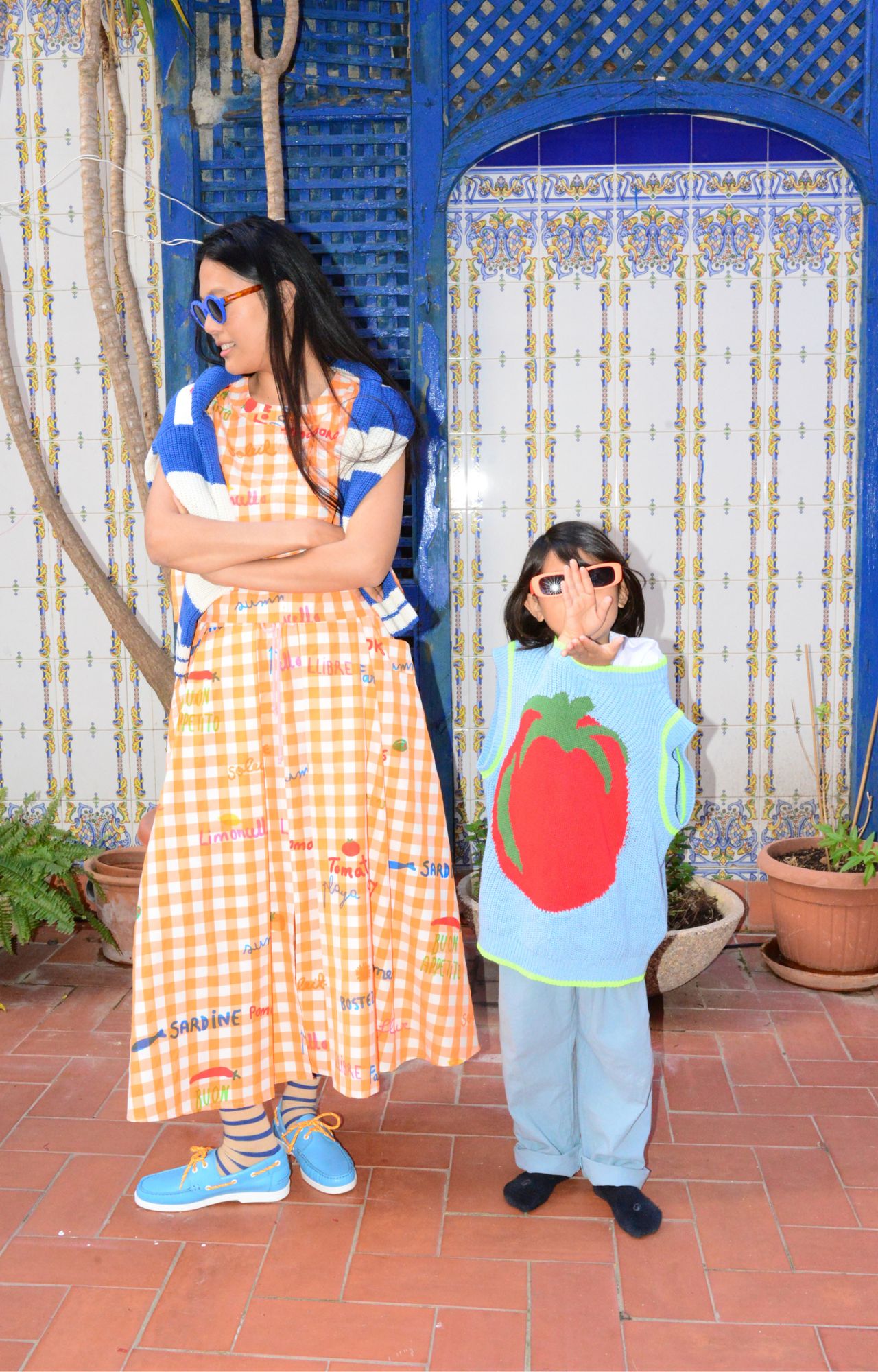Orange Jaleo Skirt