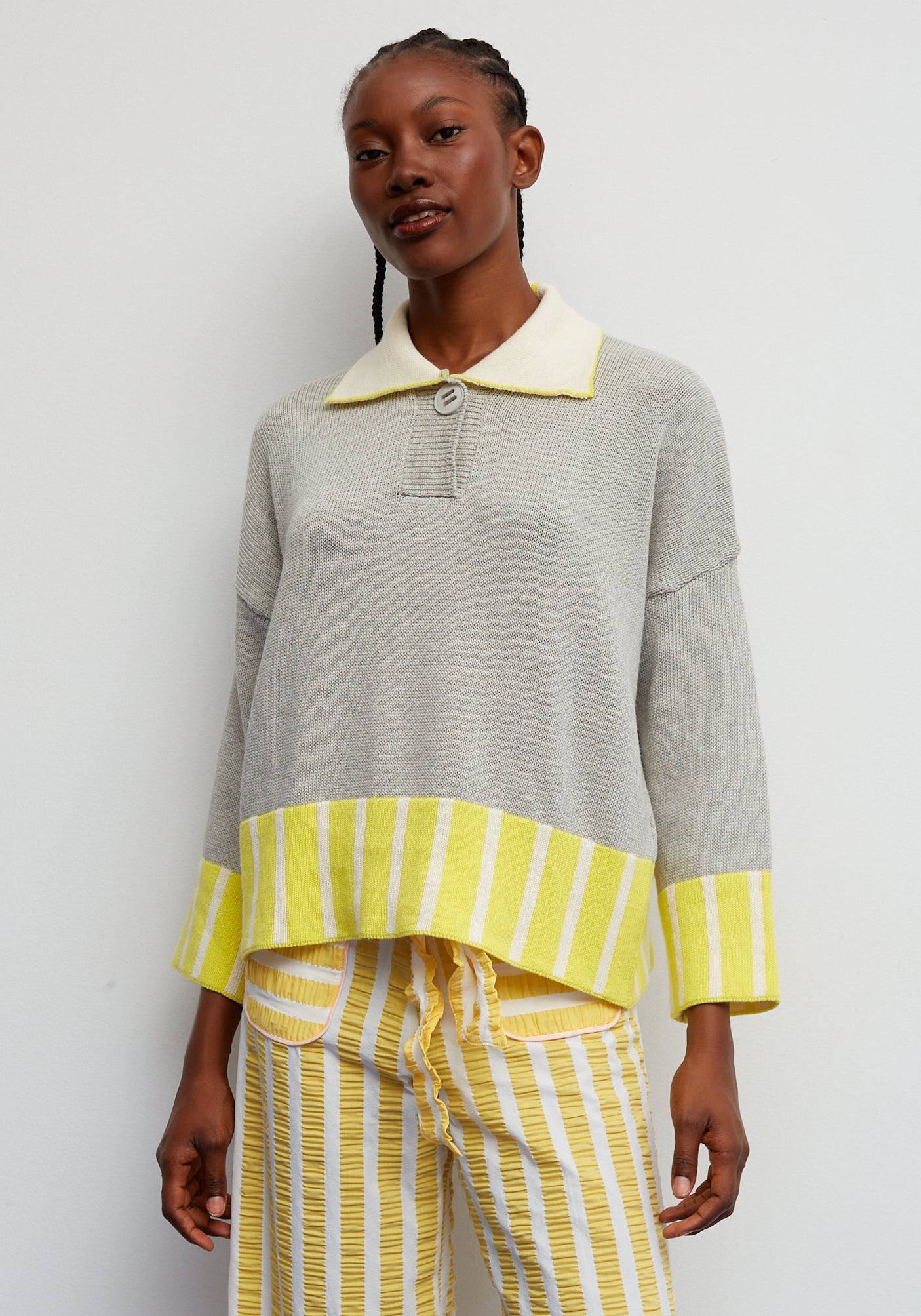 Gray Grissini Sweater