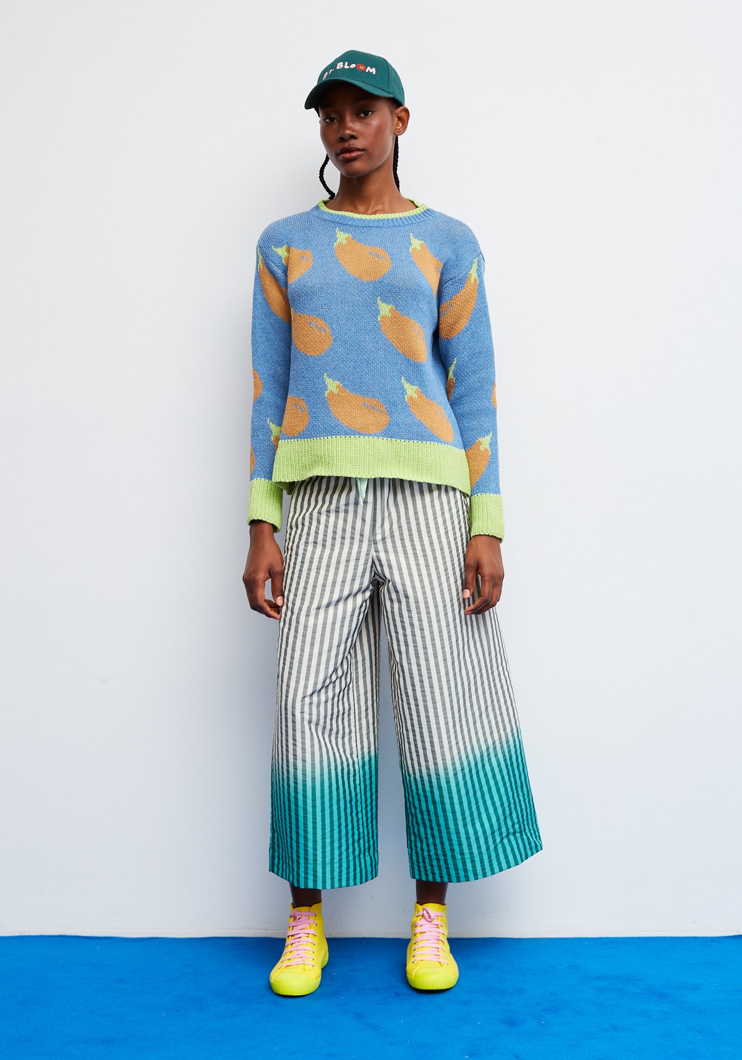 Blue Melanzane Sweater