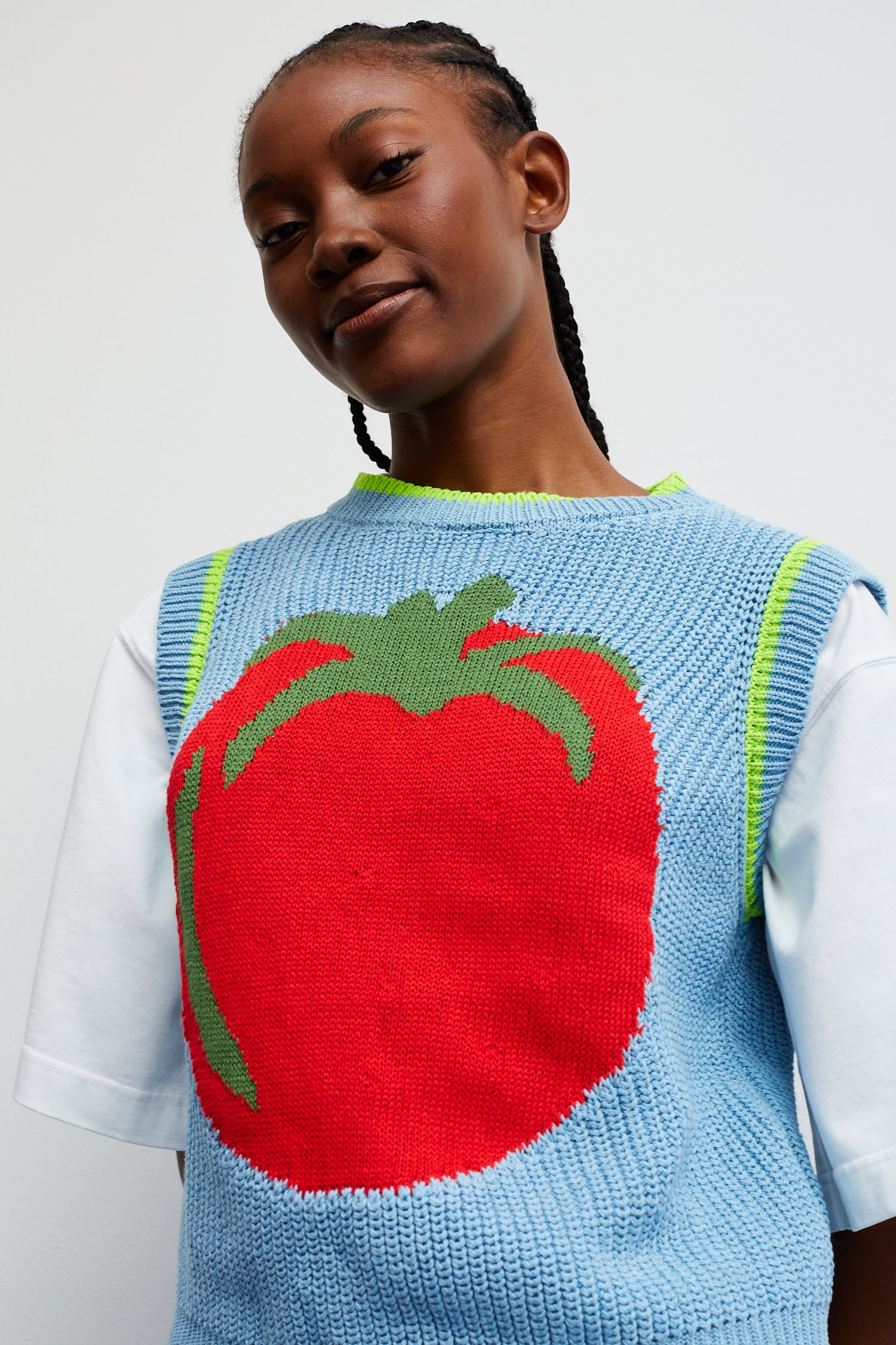 Blue Pomodoro Vest