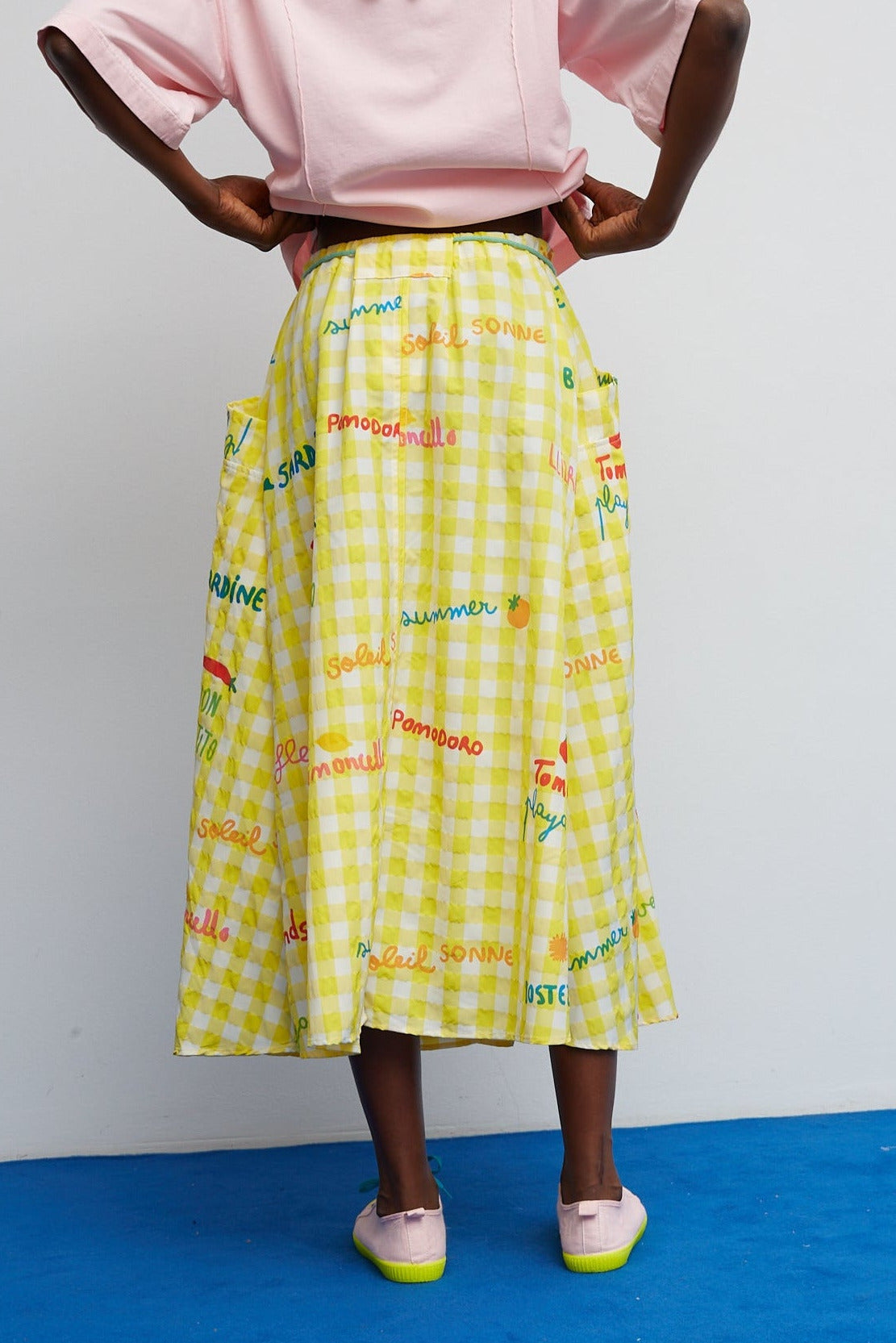 Falda Jaleo Amarillo