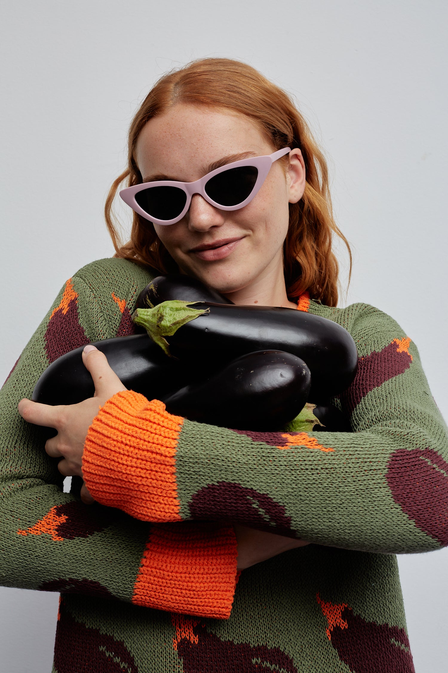 Green Melanzane sweater