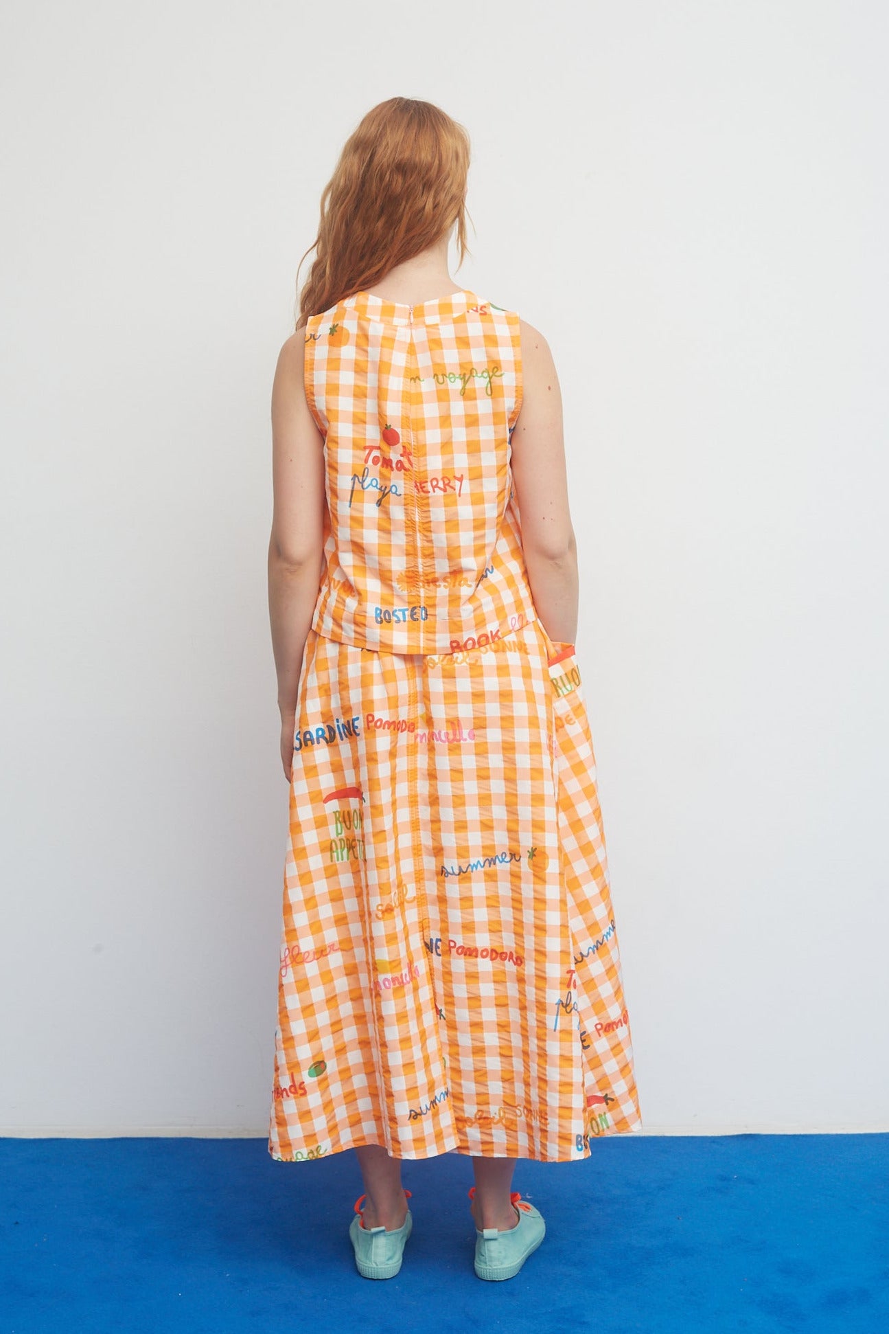 Orange Jaleo Skirt