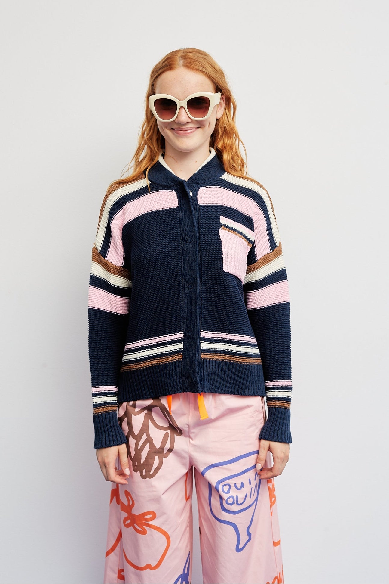 Blue Tenis Sweater