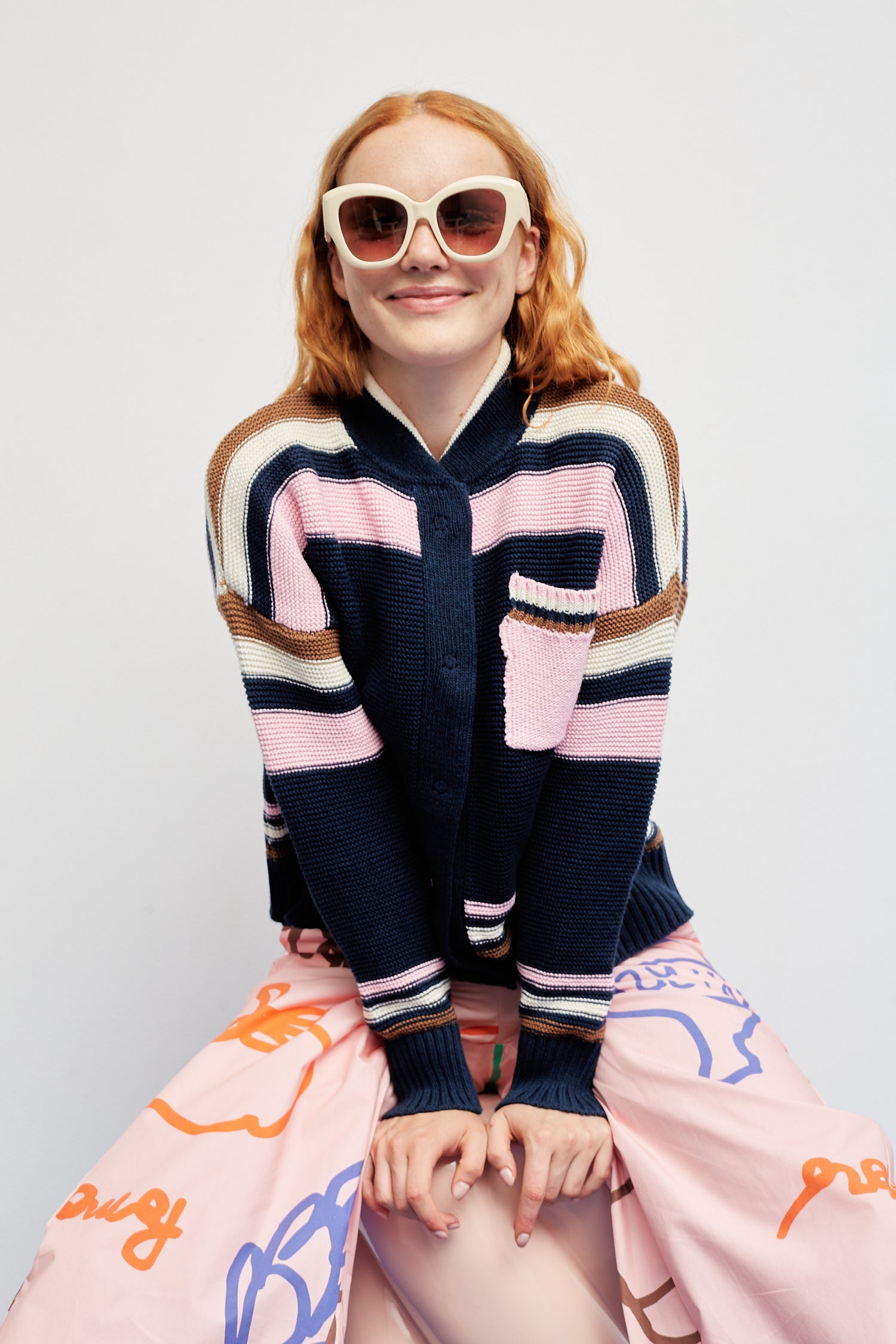 Blue Tenis Sweater