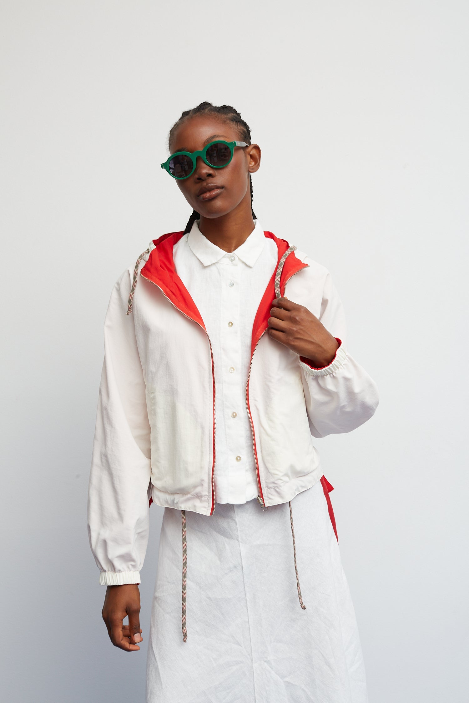 Brille in Khaki