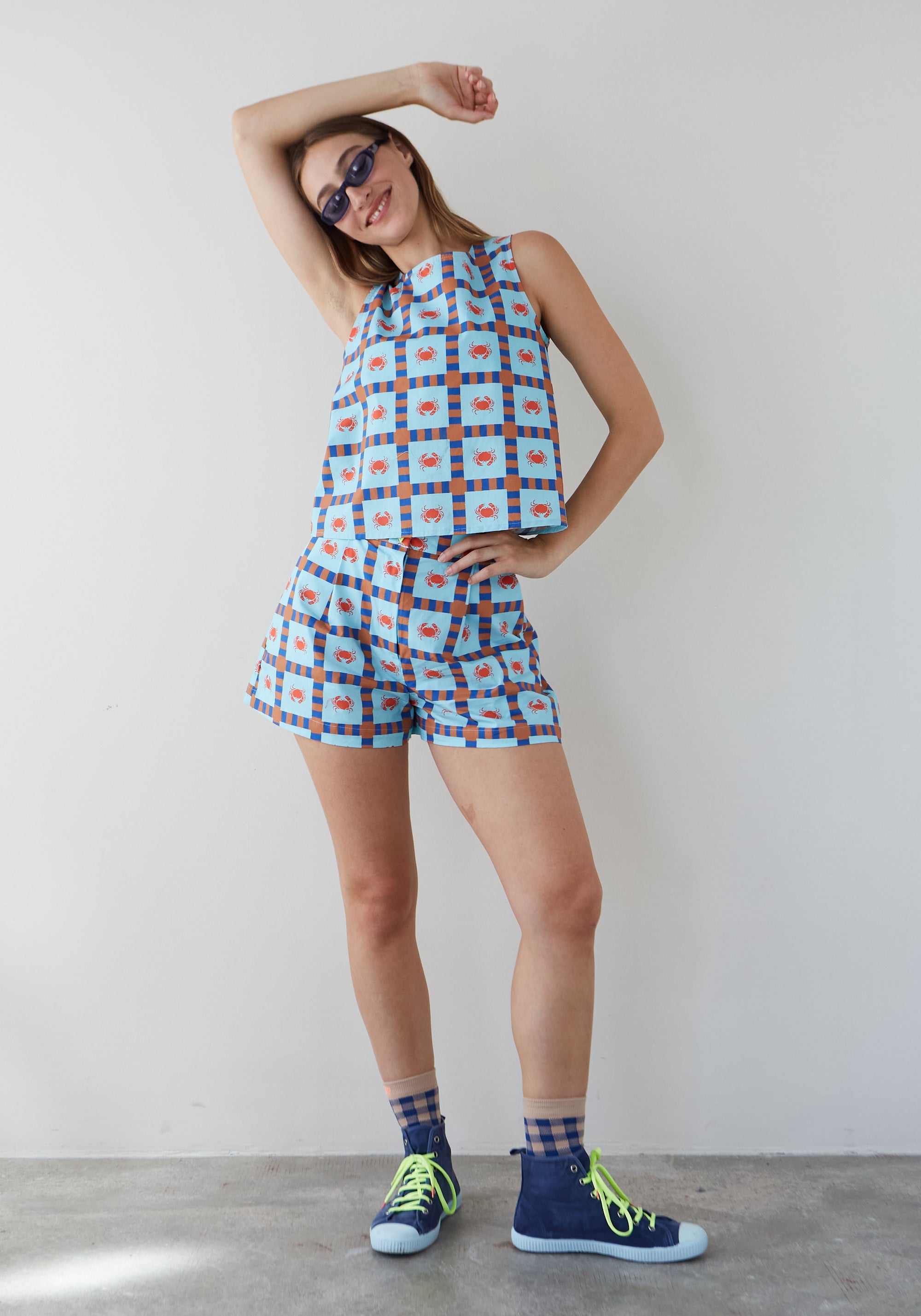 Pantalon Short Star Azul