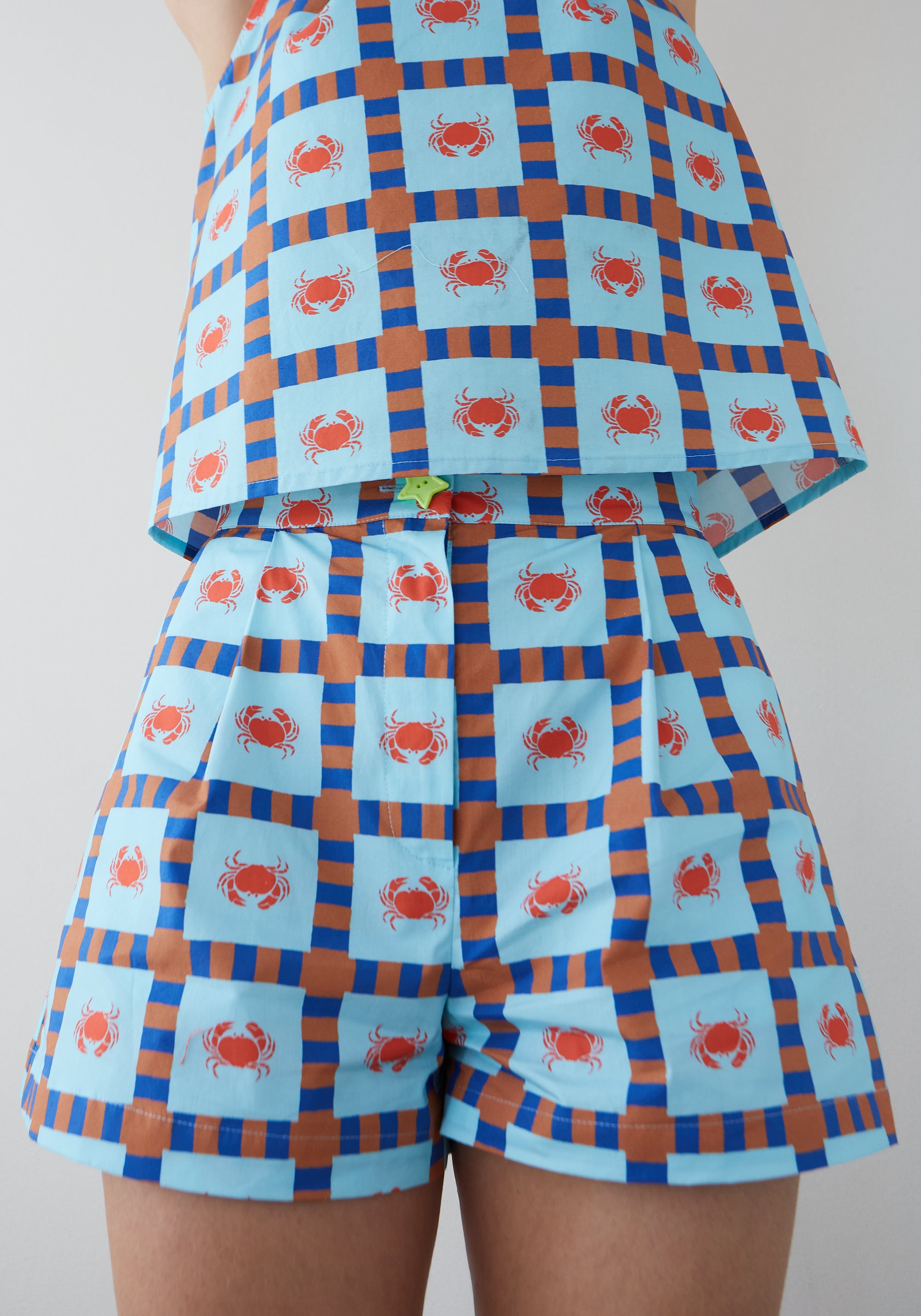 Pantalon Short Star Azul