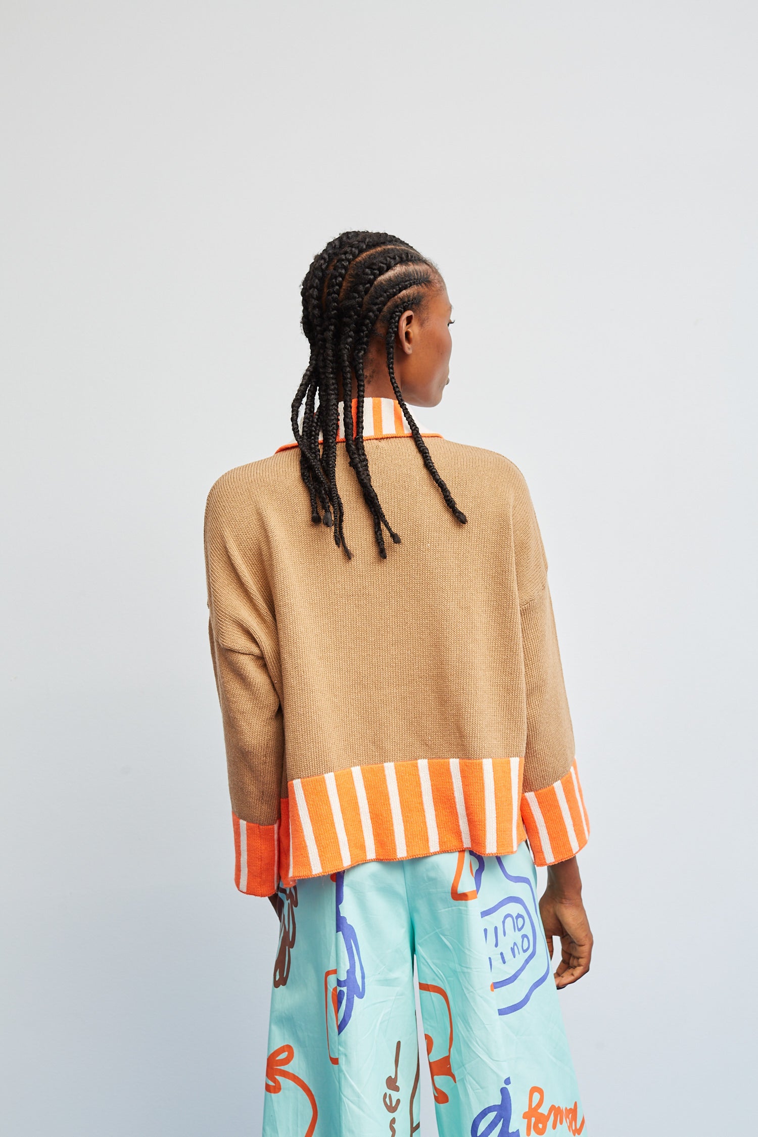 Camel Grissini Sweater