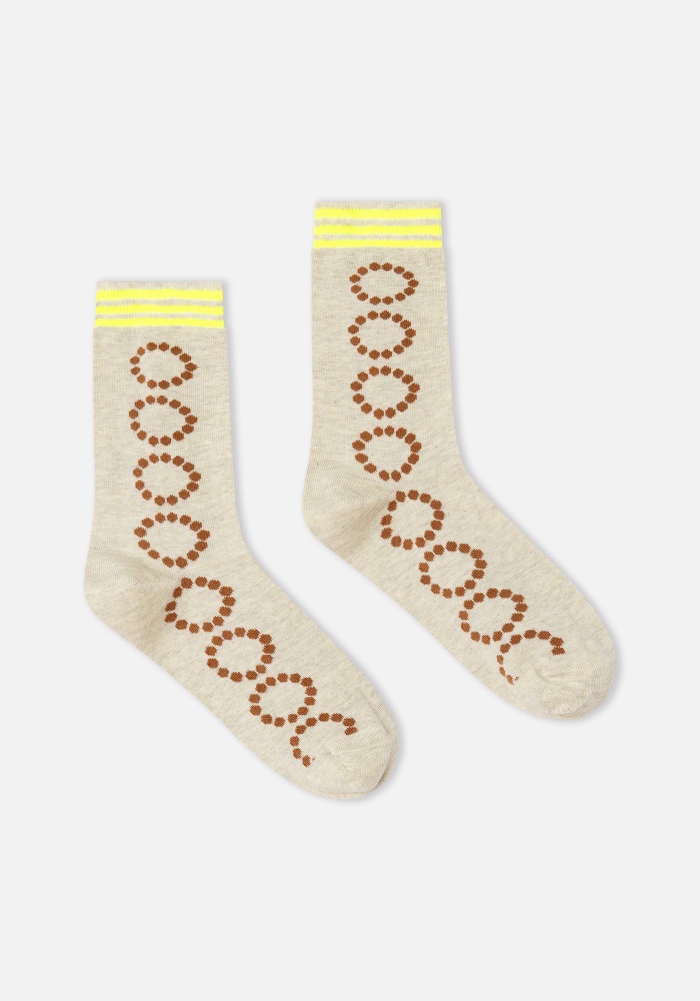 Beige Game Socks