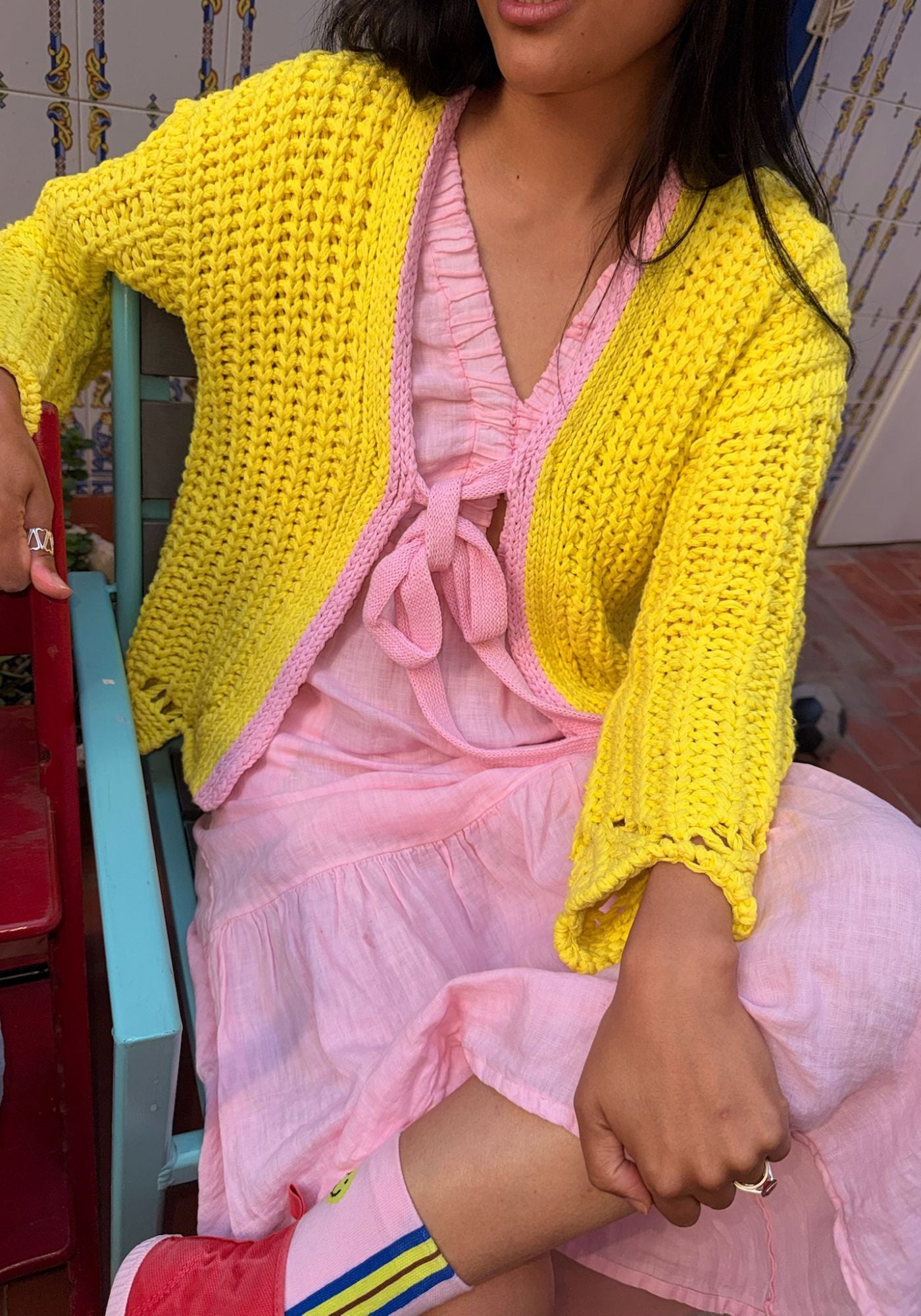 Vestido Joy Rosa