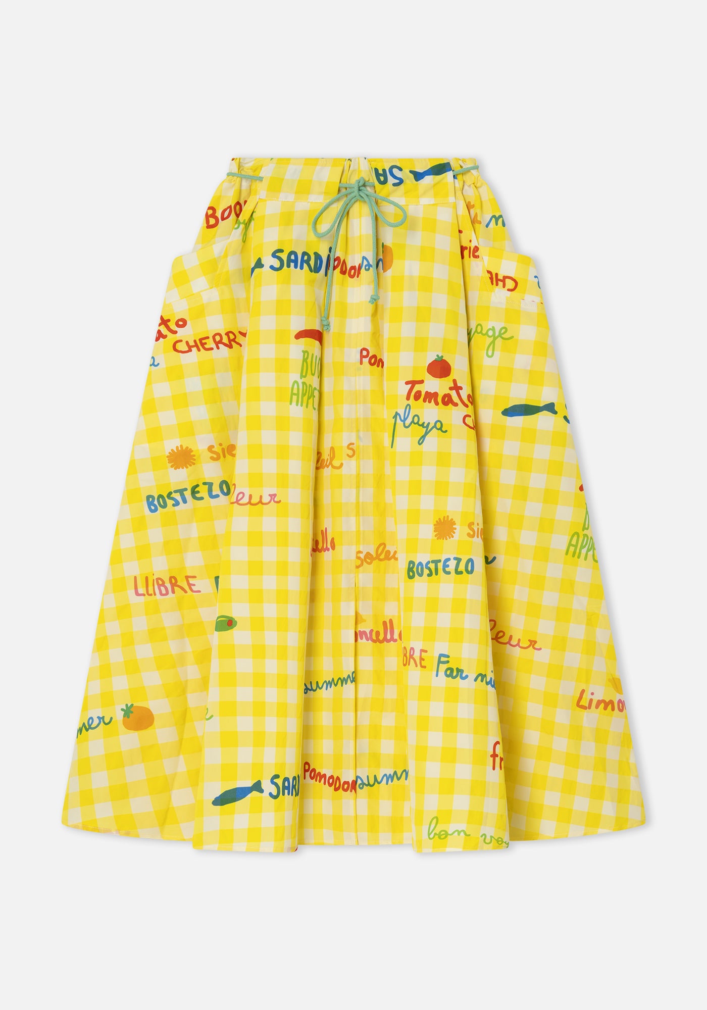 Falda Jaleo Amarillo