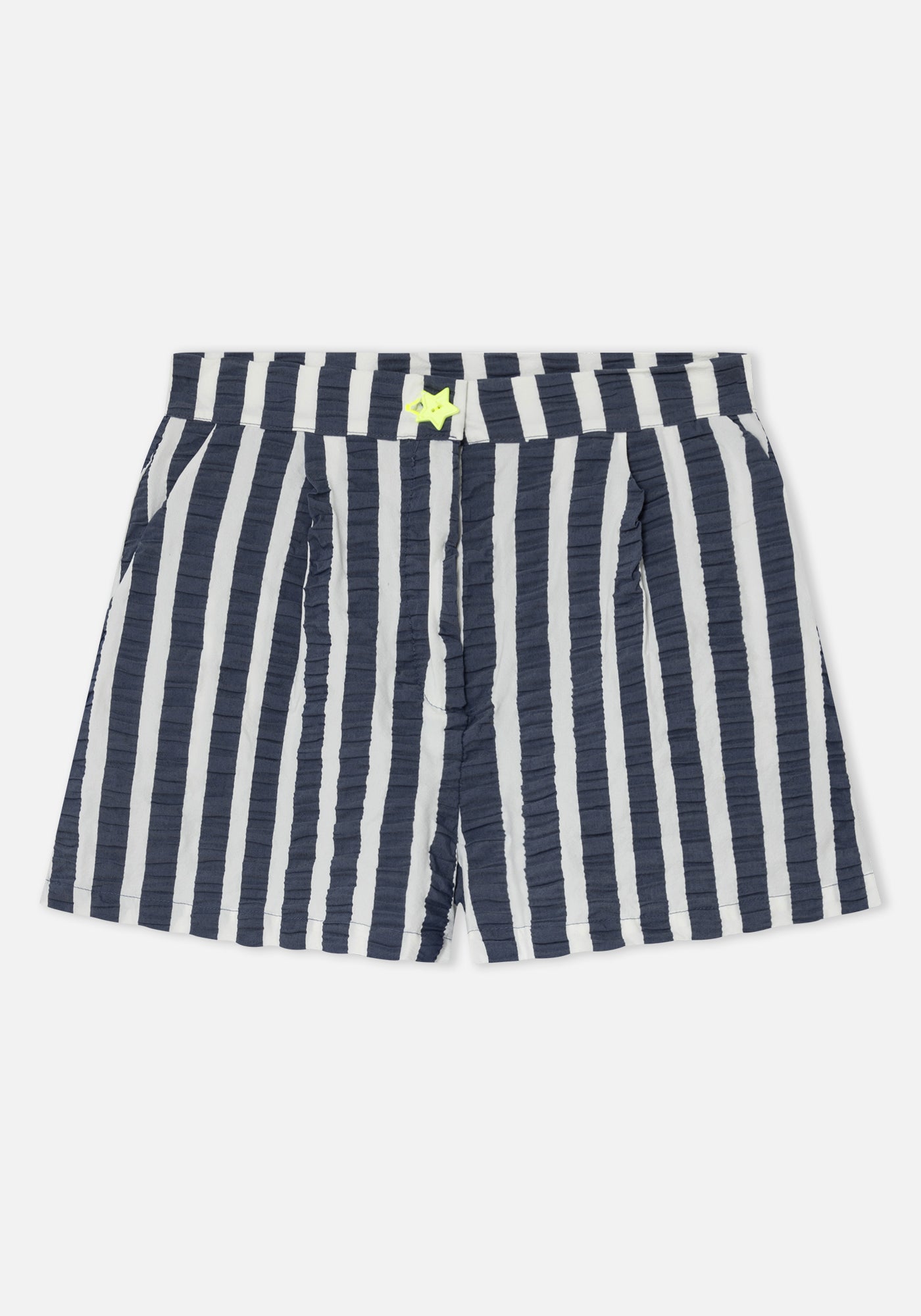 Blue Striped Star Shorts