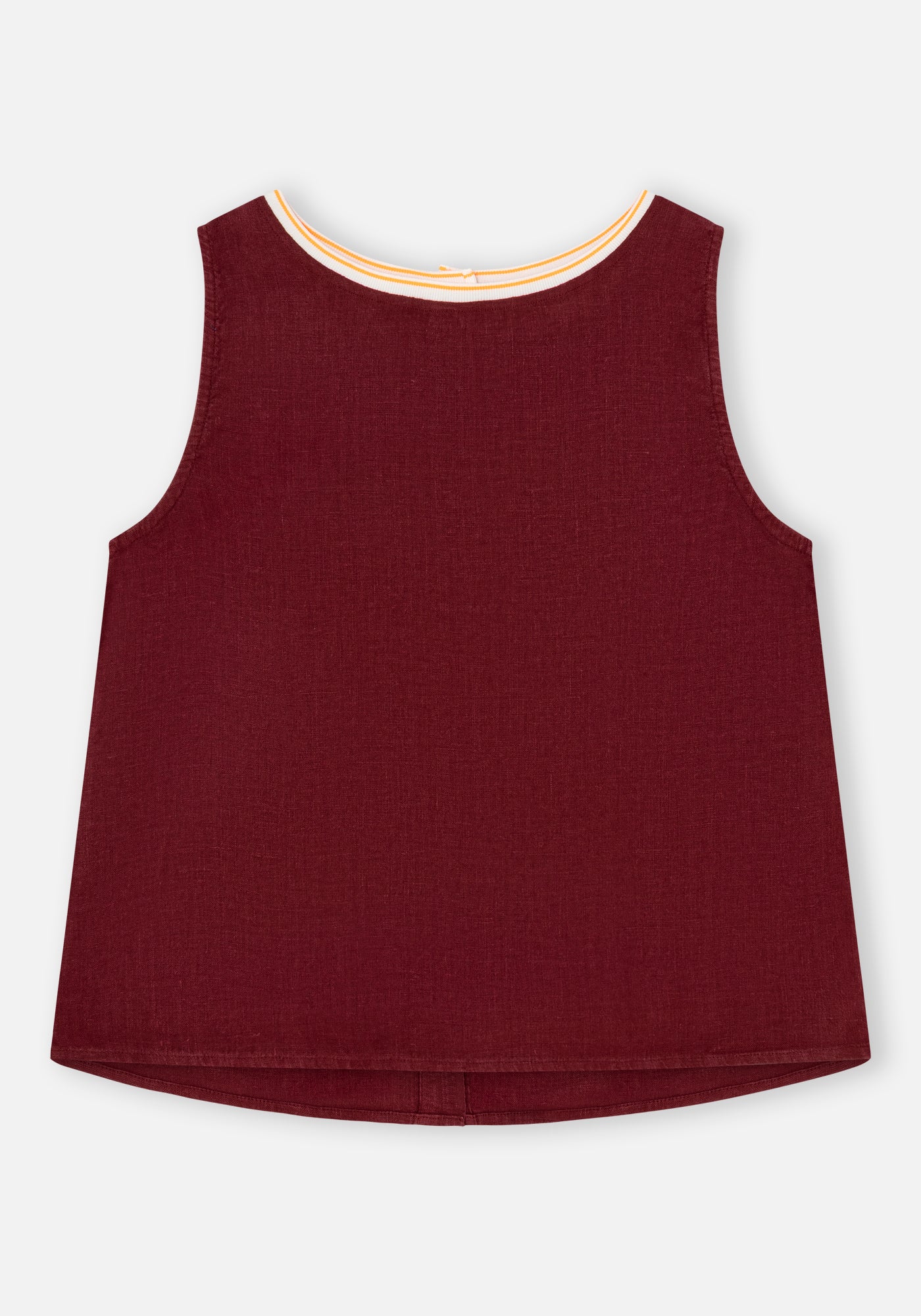 Wine Linen Ana Top